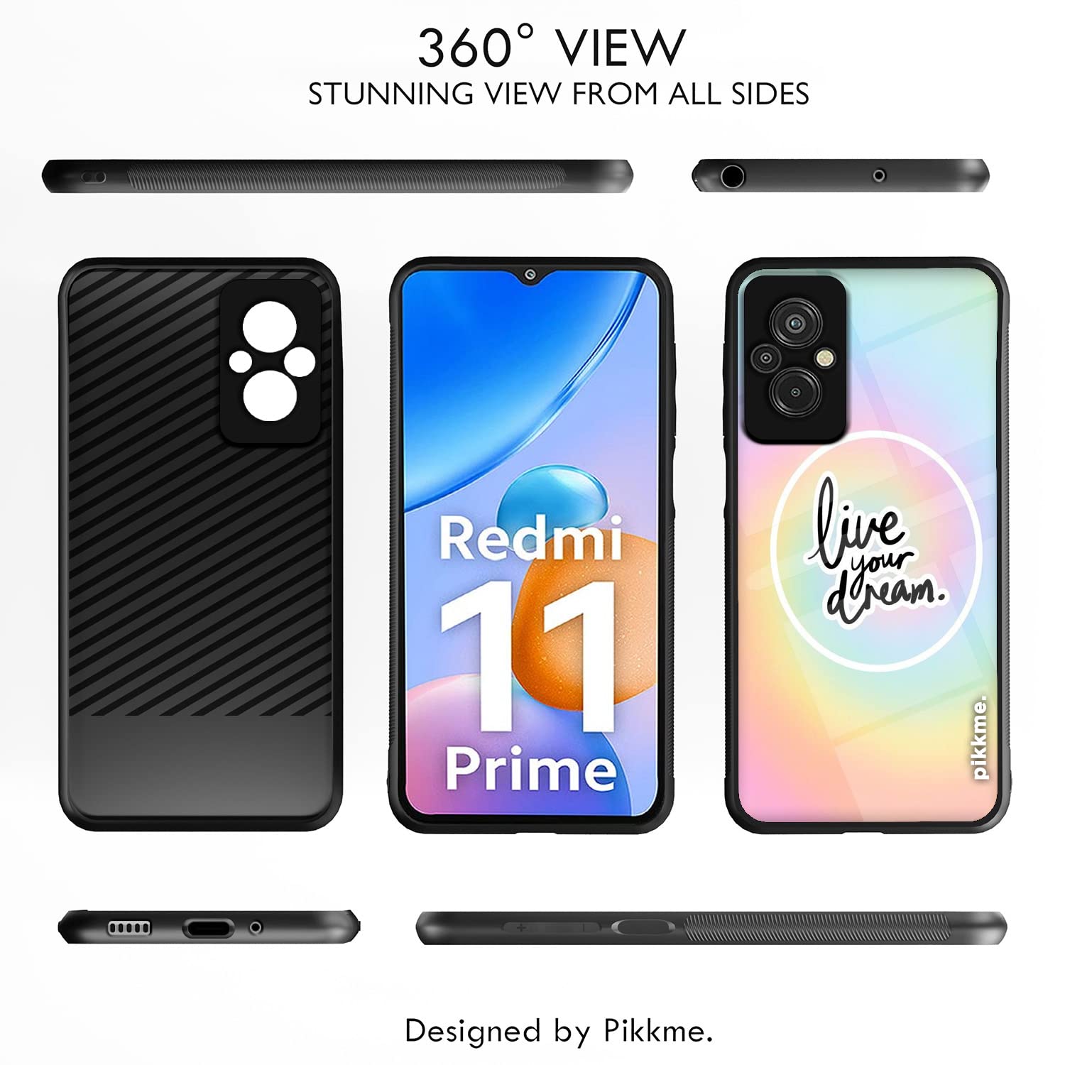 Redmi 11 Prime 4G back cover by Pikkme – photo 2