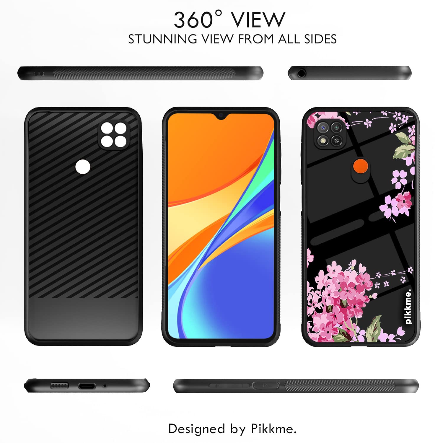 Flower Mobile cover for Redmi 10A/9, Poco C31 – Pikkme – photo 2