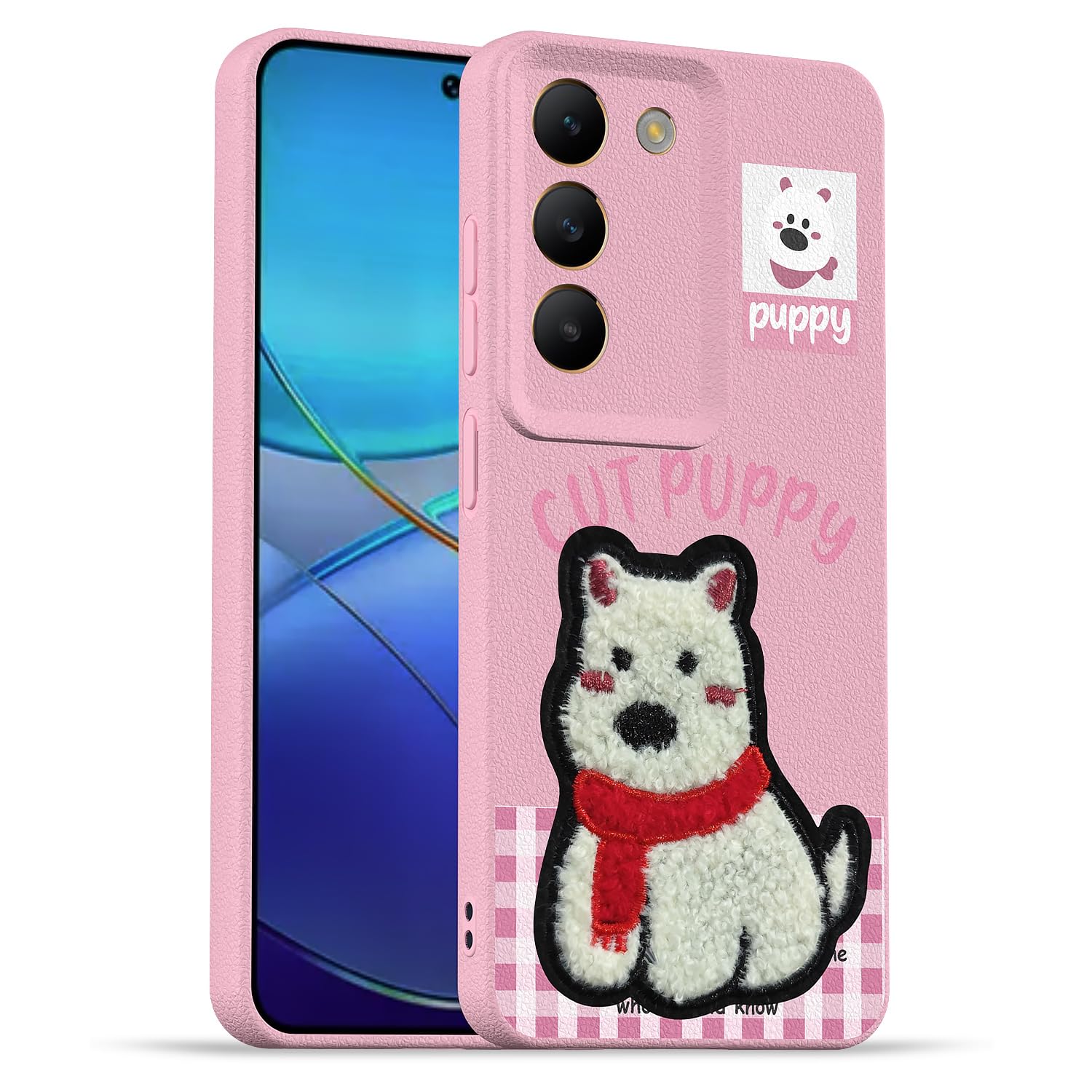Pink phone cover for Vivo Y100 5G – Pikkme