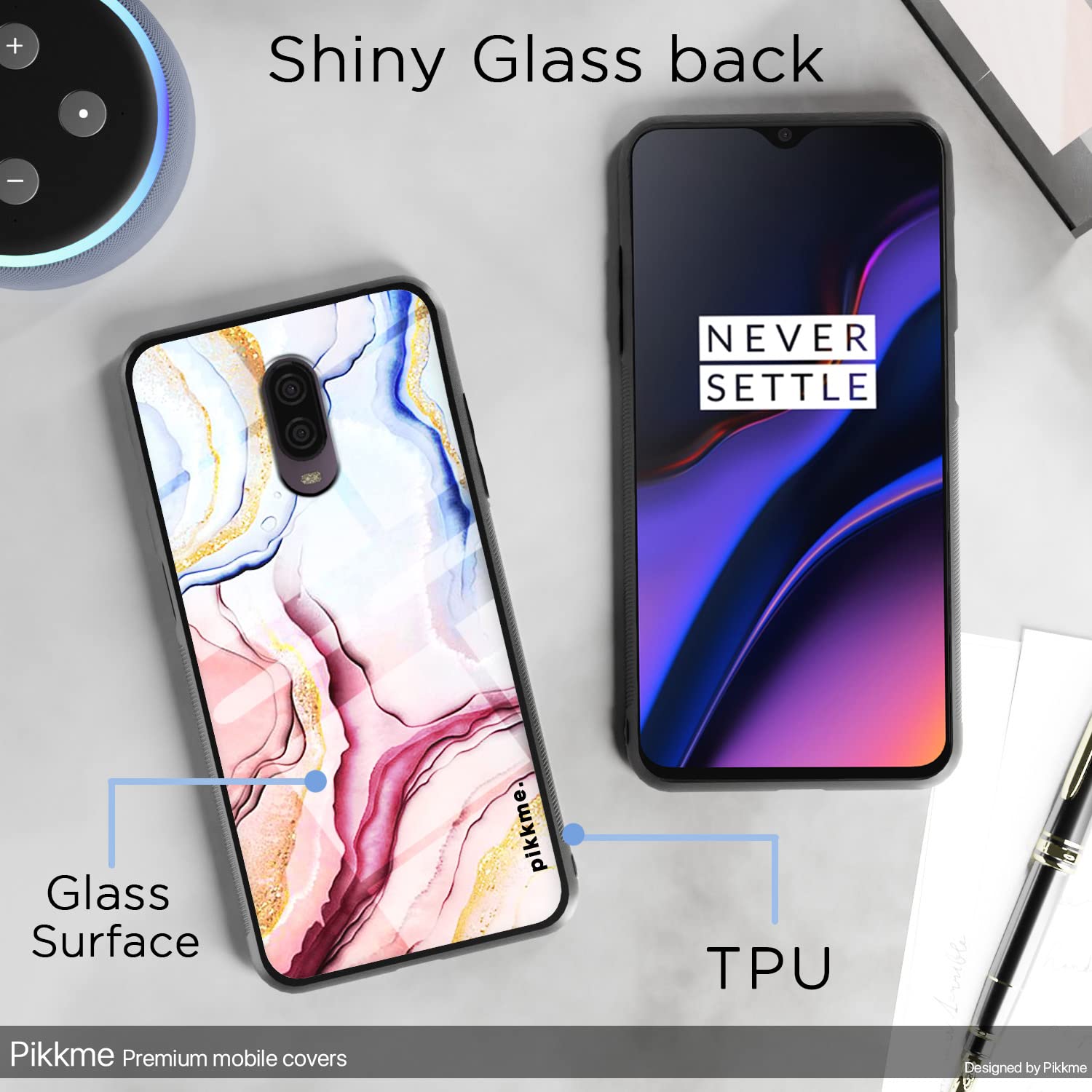 OnePlus 6T Hybrid mobile cover by Pikkme – photo 3