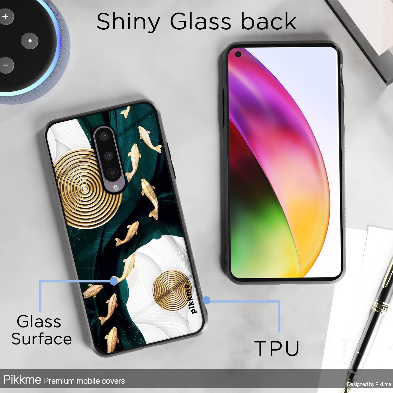 Flower Mobile back cover for OnePlus 8 – Pikkme – photo 3