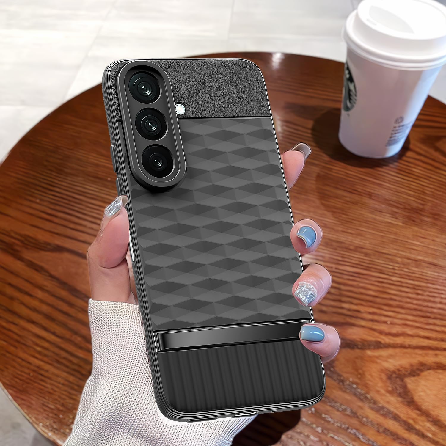 Pikkme black Silicone phone cover for Samsung M47/A27 5G – photo 7