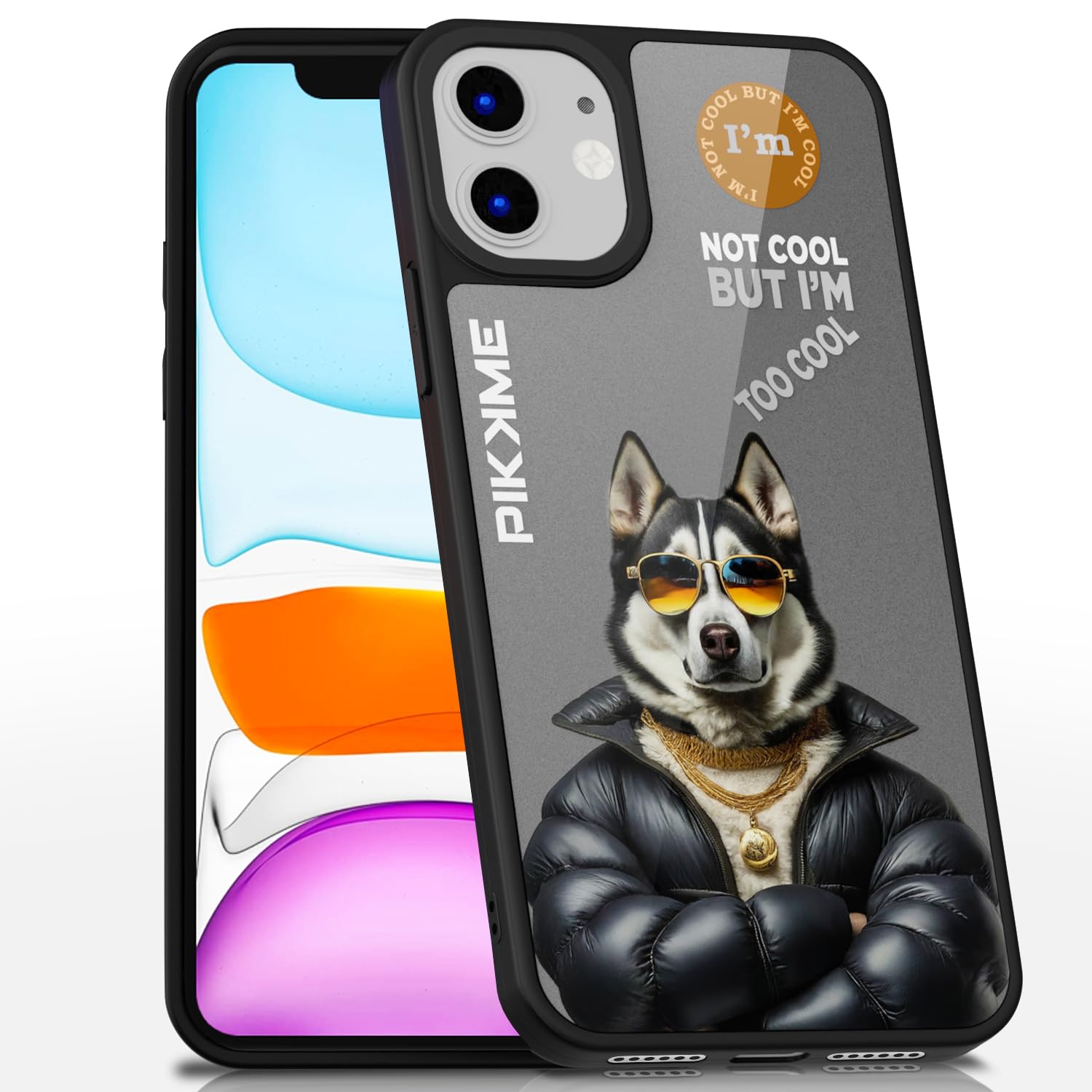 Pikkme Dog Swag phone cover for iPhone 11