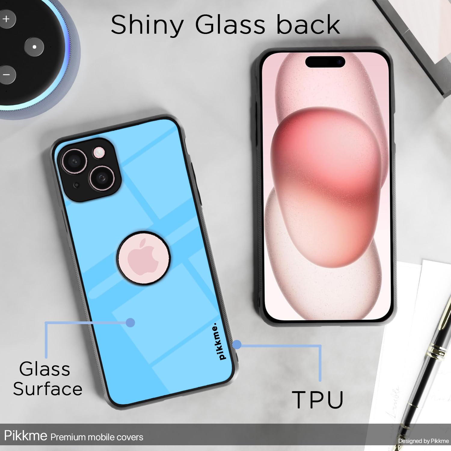 iPhone 15 Plus Hybrid mobile back cover by Pikkme – photo 3