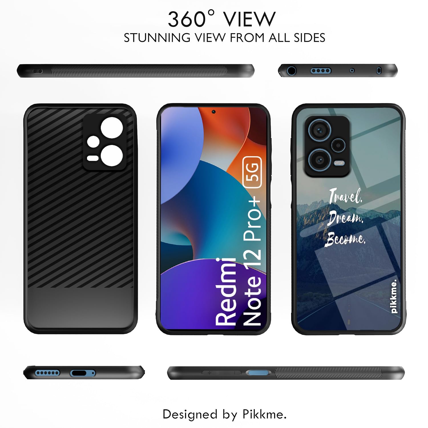 Redmi Note 12 Pro Plus 5G Hybrid mobile cover by Pikkme – photo 2