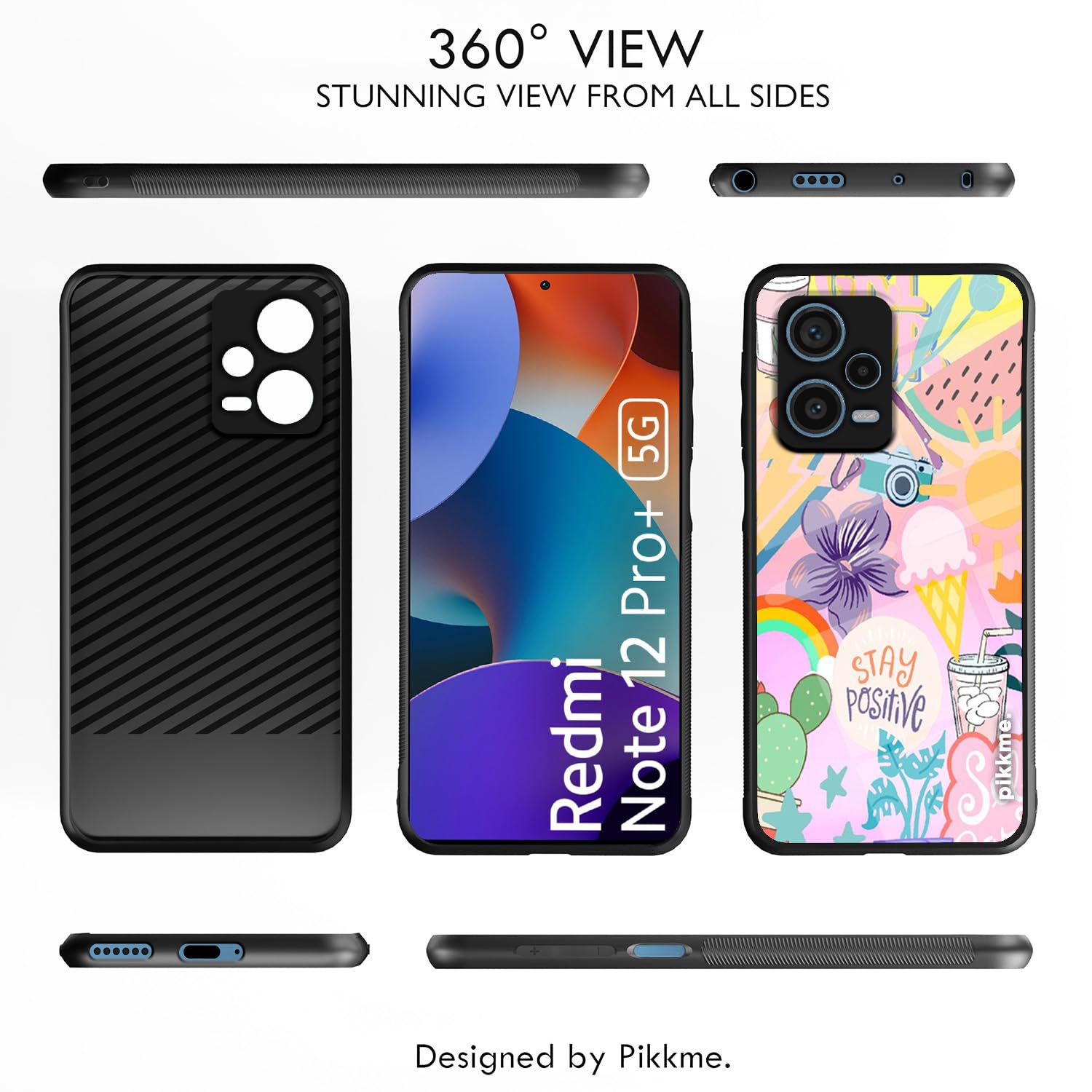 Pikkme Redmi Note 12 Pro Plus 5G Hybrid back cover – photo 2