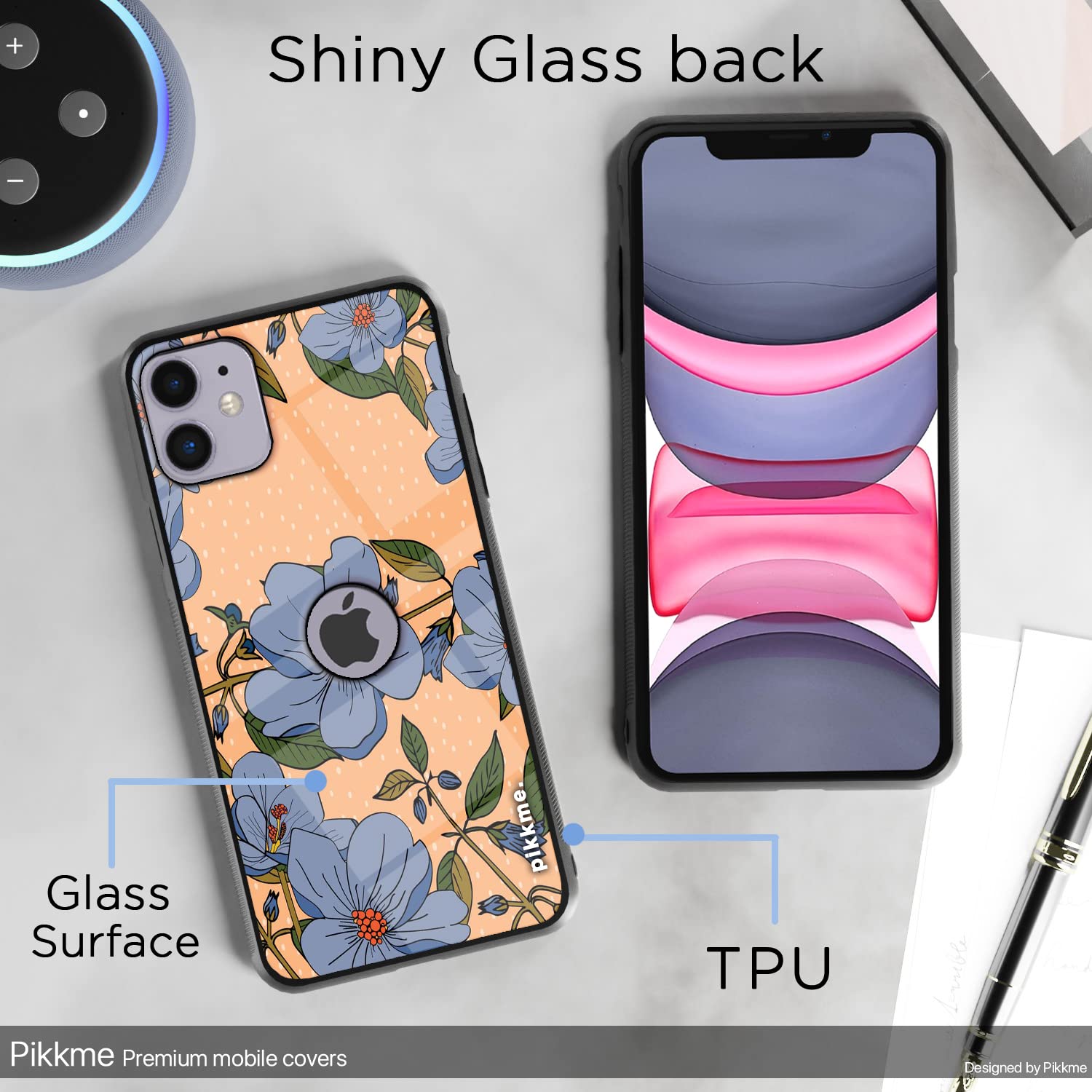 Pikkme iPhone 11 Flower phone cover – photo 3