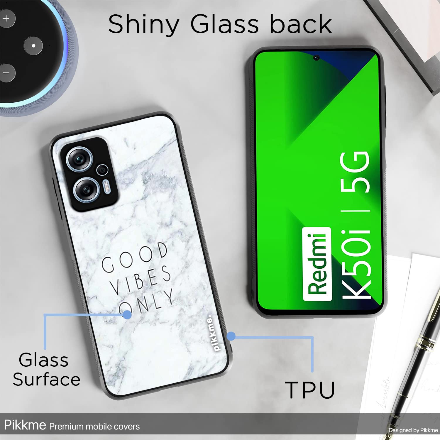 Pikkme Hybrid back cover for Redmi K50i 5G – photo 3