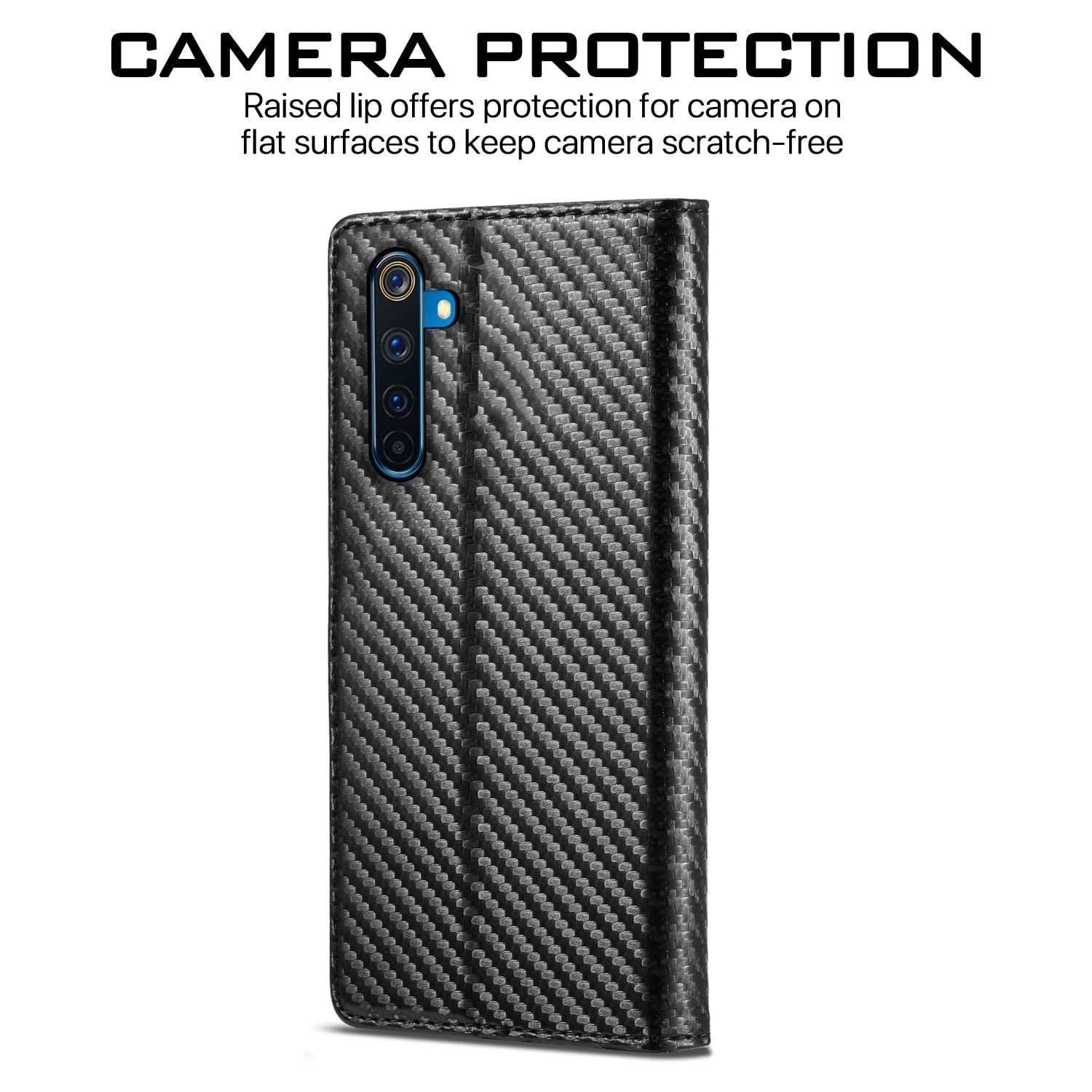 Pikkme black flip case for Realme 6 – photo 4