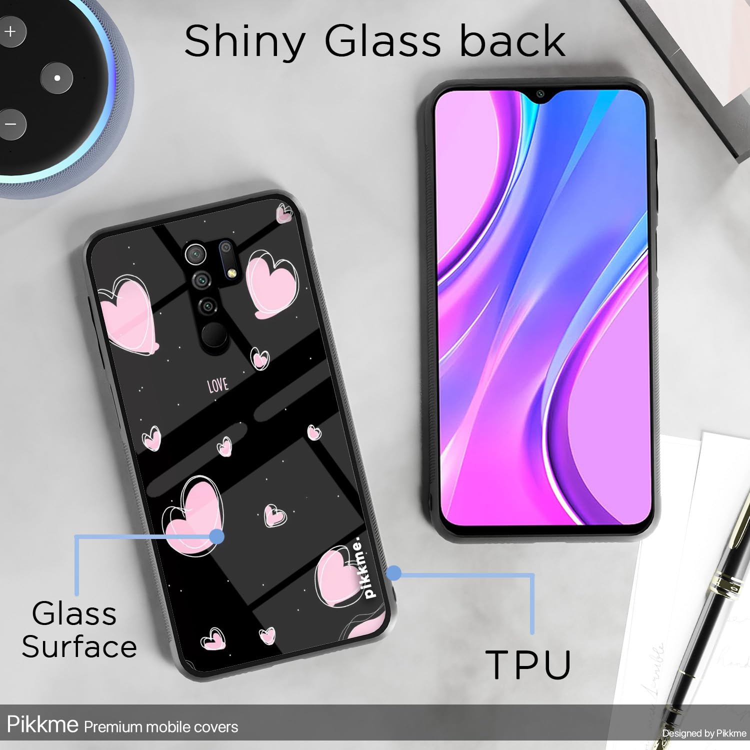 Redmi 9 Prime Hybrid mobile back cover by Pikkme – photo 3