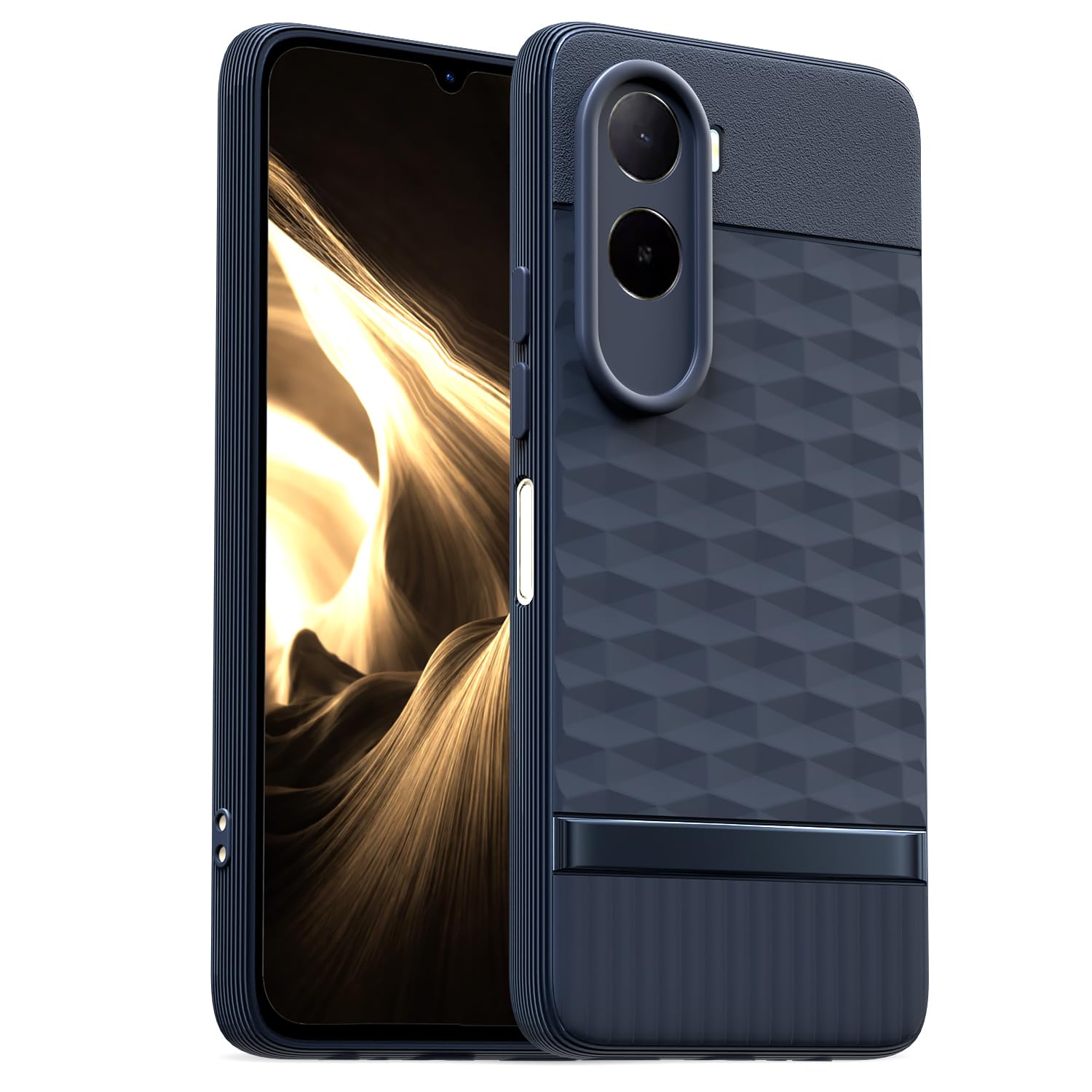 Blue Silicone mobile cover for Redmi A7 Pro/Poco C85x 5G – Pikkme