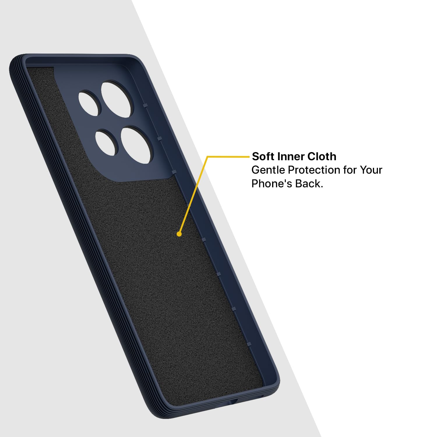 Pikkme Motorola Moto Edge 50 Neo 5G Gencase Back Cover (Blue)