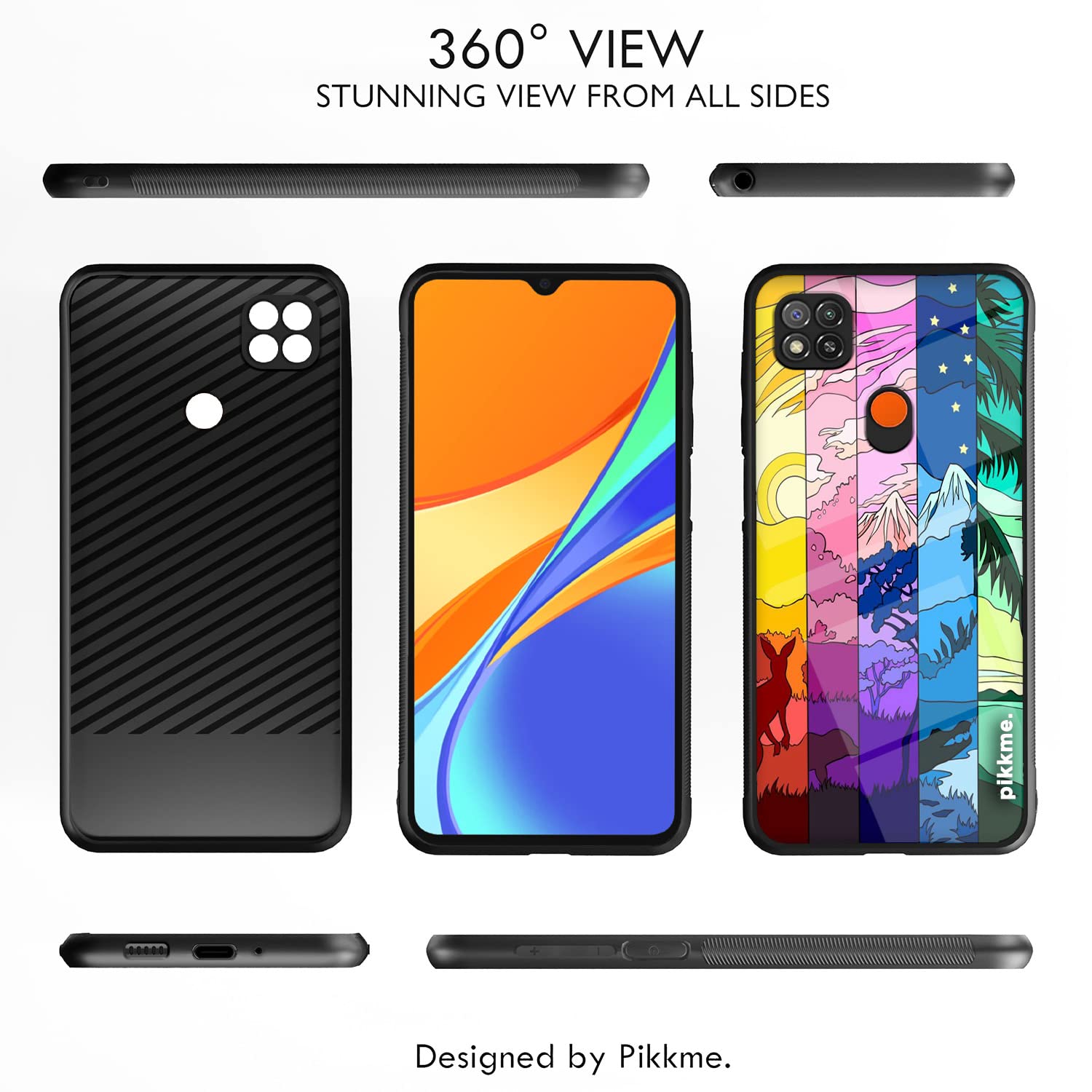 Redmi 10A/9, Poco C31 Hybrid mobile back cover by Pikkme – photo 2