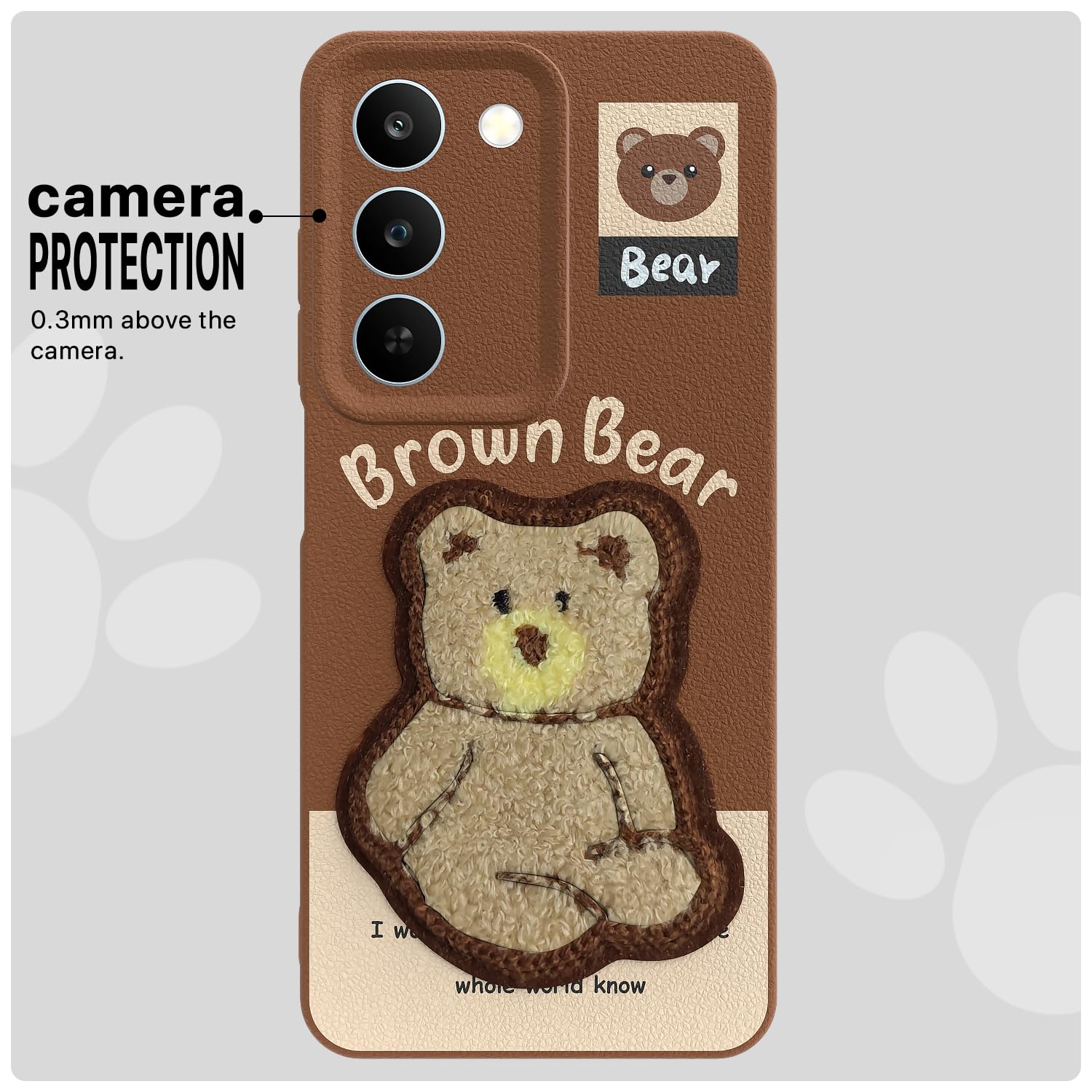 Pikkme Realme P4 Lite/C83 5G brown back cover – photo 6