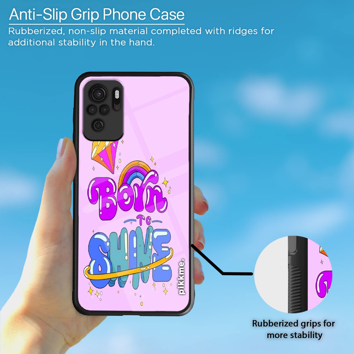 Pikkme Redmi Note 10/Note 10s Hybrid mobile cover – photo 5