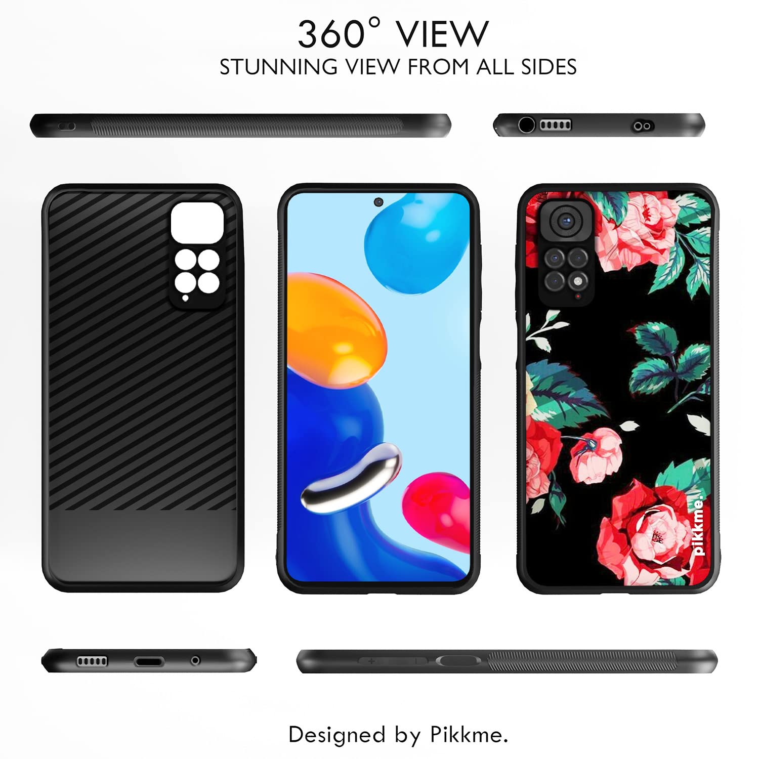 Flower Back cover for Redmi Note 11/Note 11s – Pikkme – photo 2