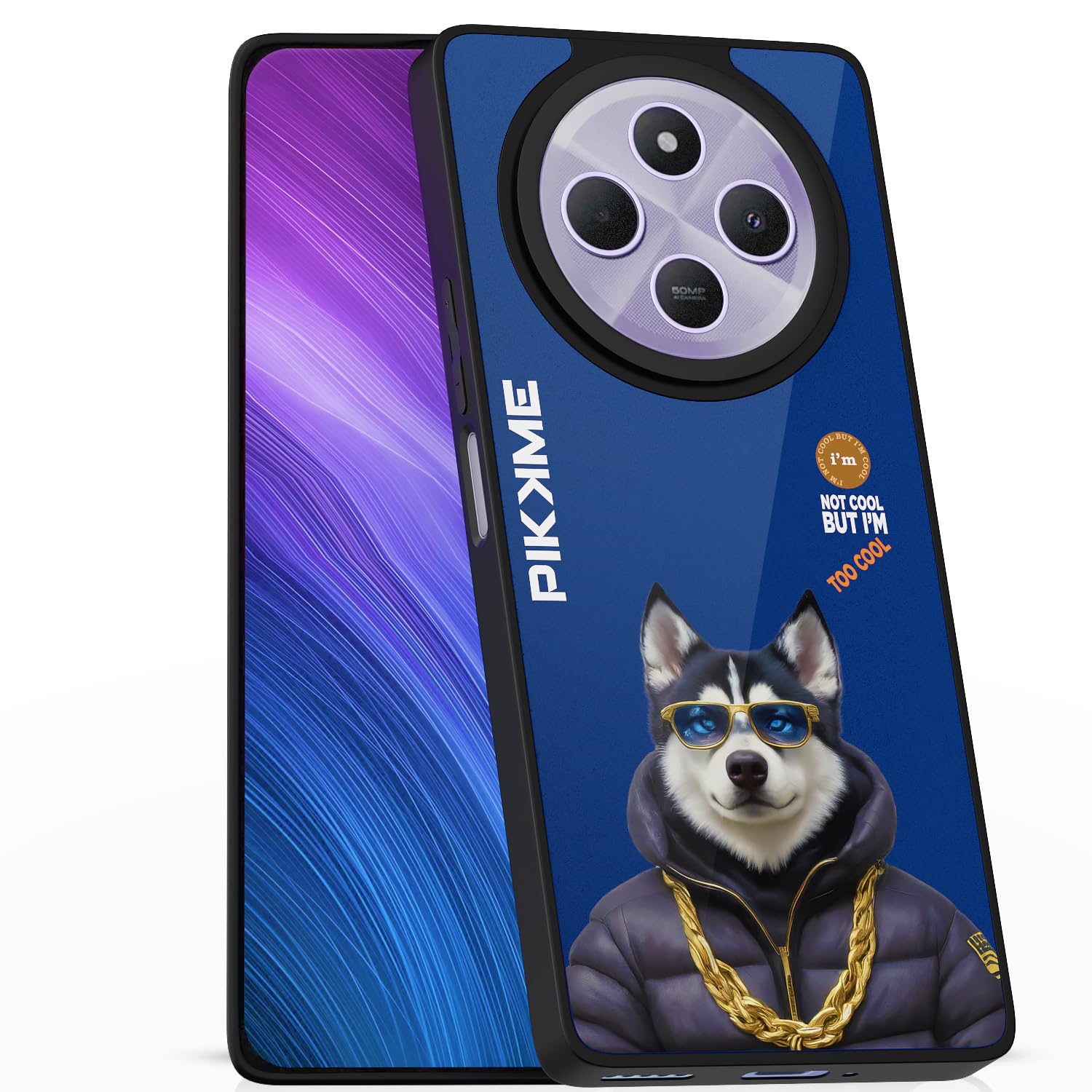 Pikkme mobile back cover for Redmi A4/14C/Poco C75 5G