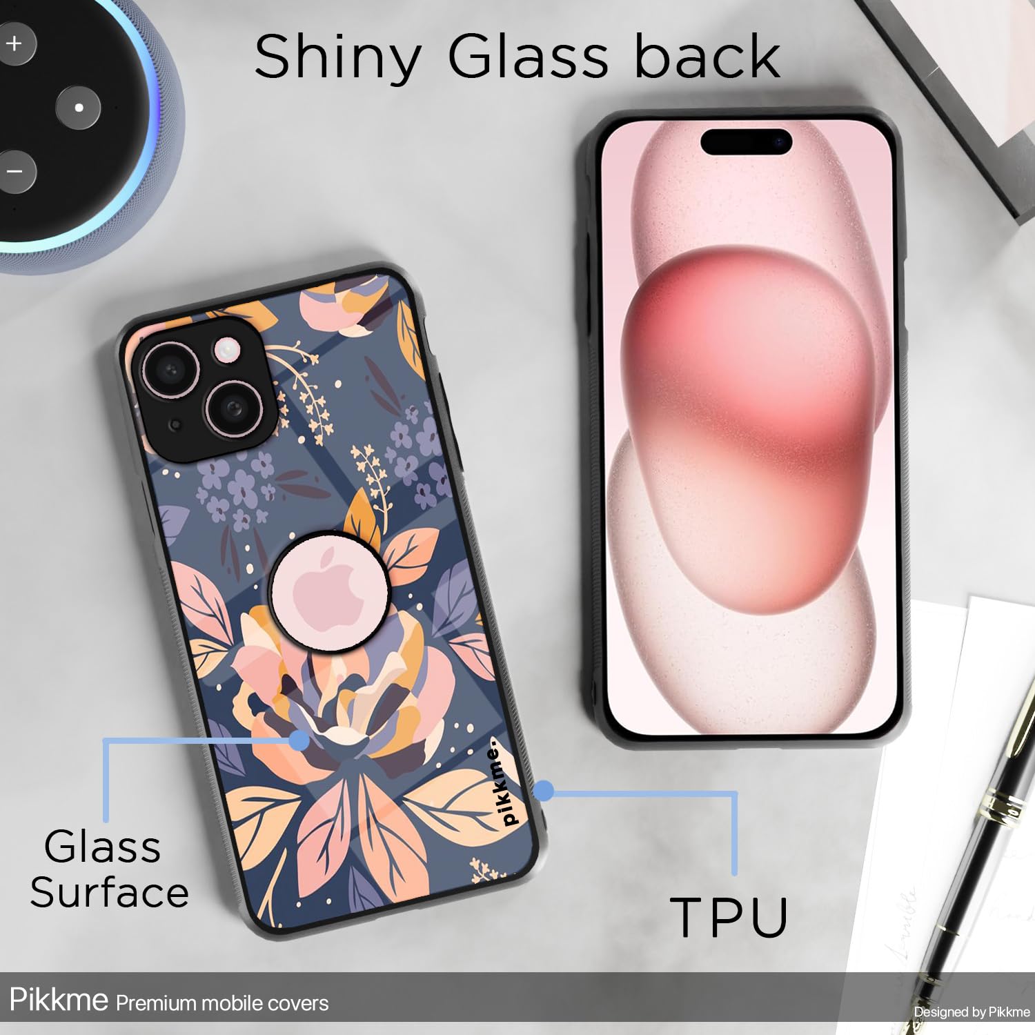 iPhone 15 Plus Flower phone cover by Pikkme – photo 3
