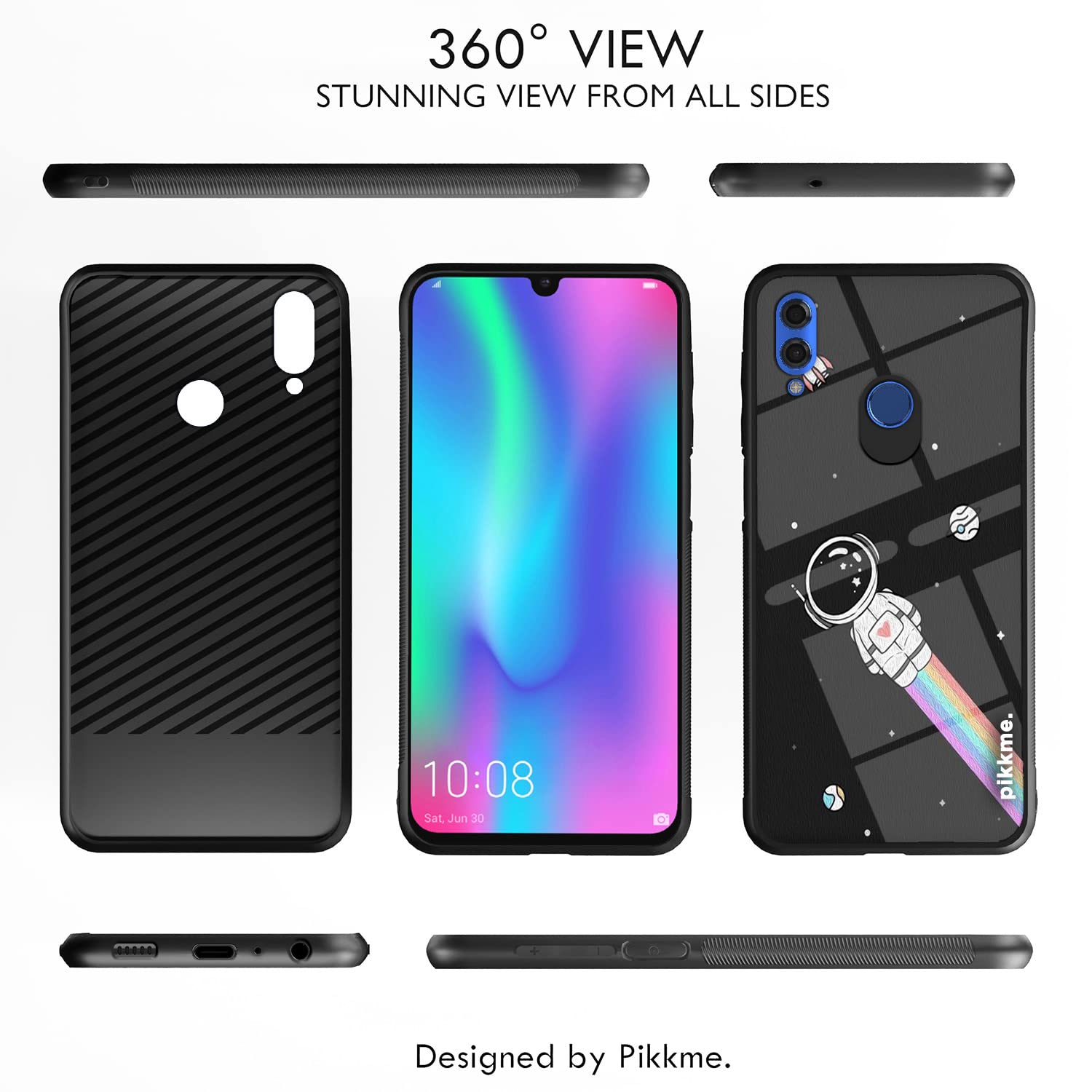 Pikkme Honor 10 Lite Hybrid mobile back cover – photo 2