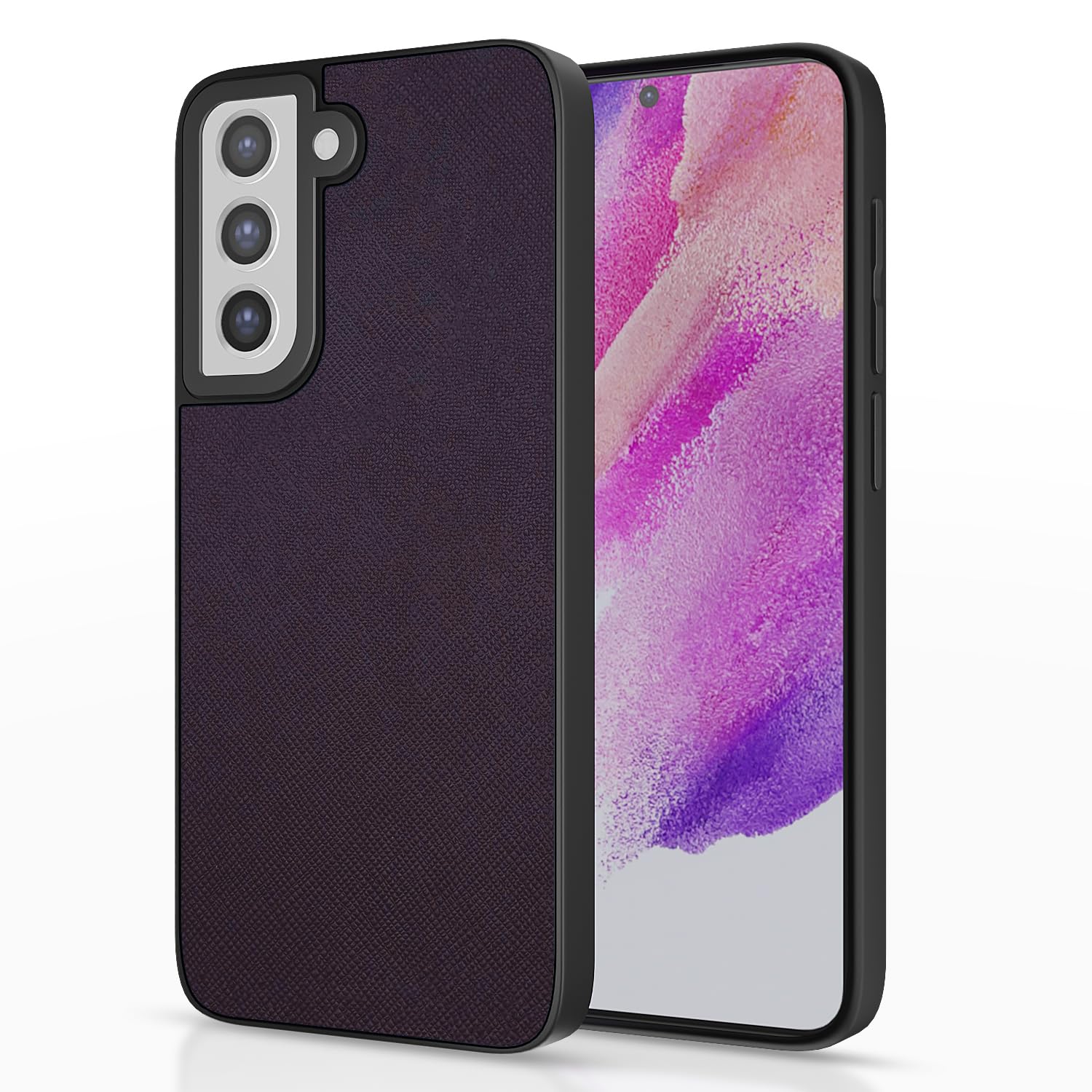 Pikkme Samsung S21 FE 5G Leatherback cherry mobile back cover