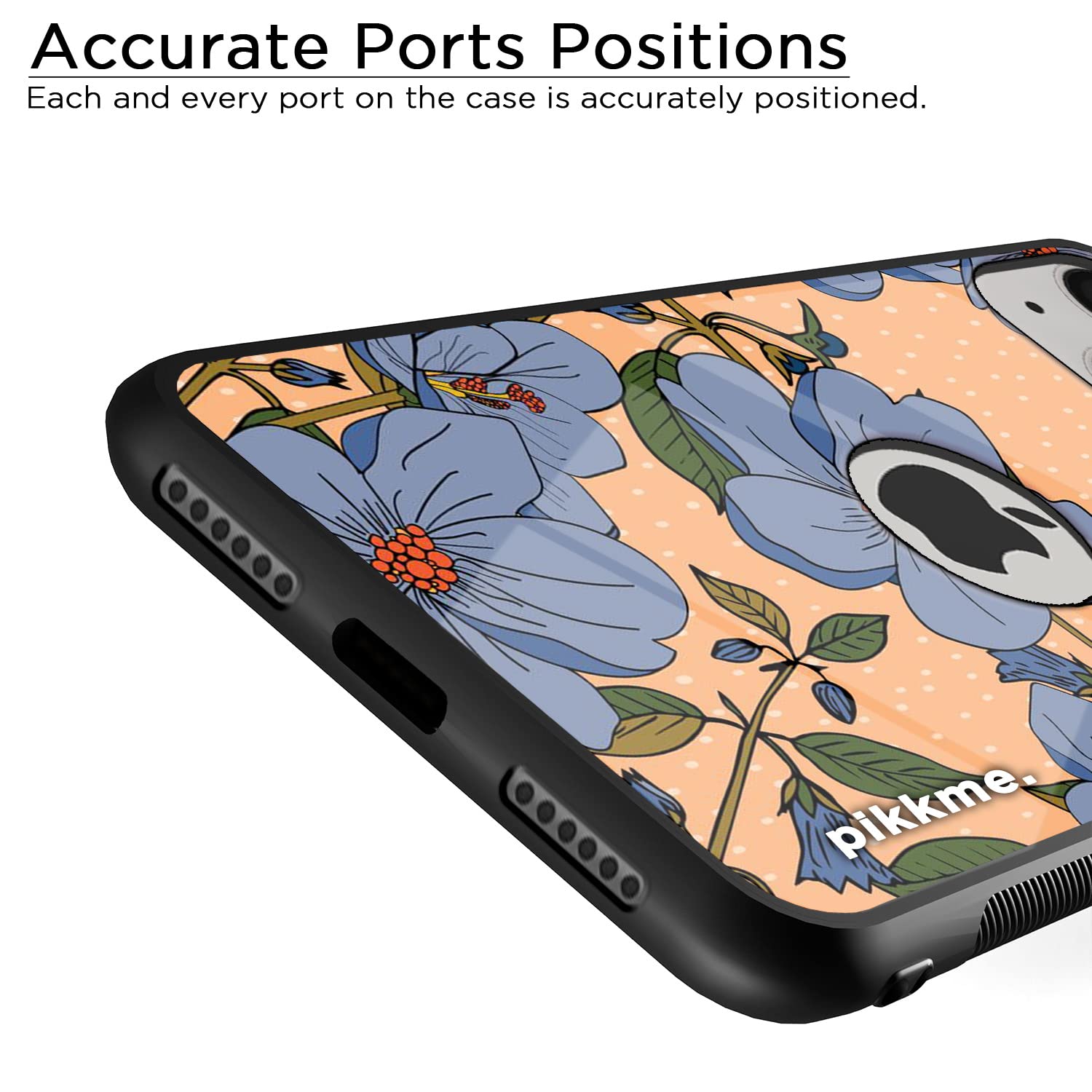 Pikkme Flower mobile back cover for iPhone 14 – photo 6