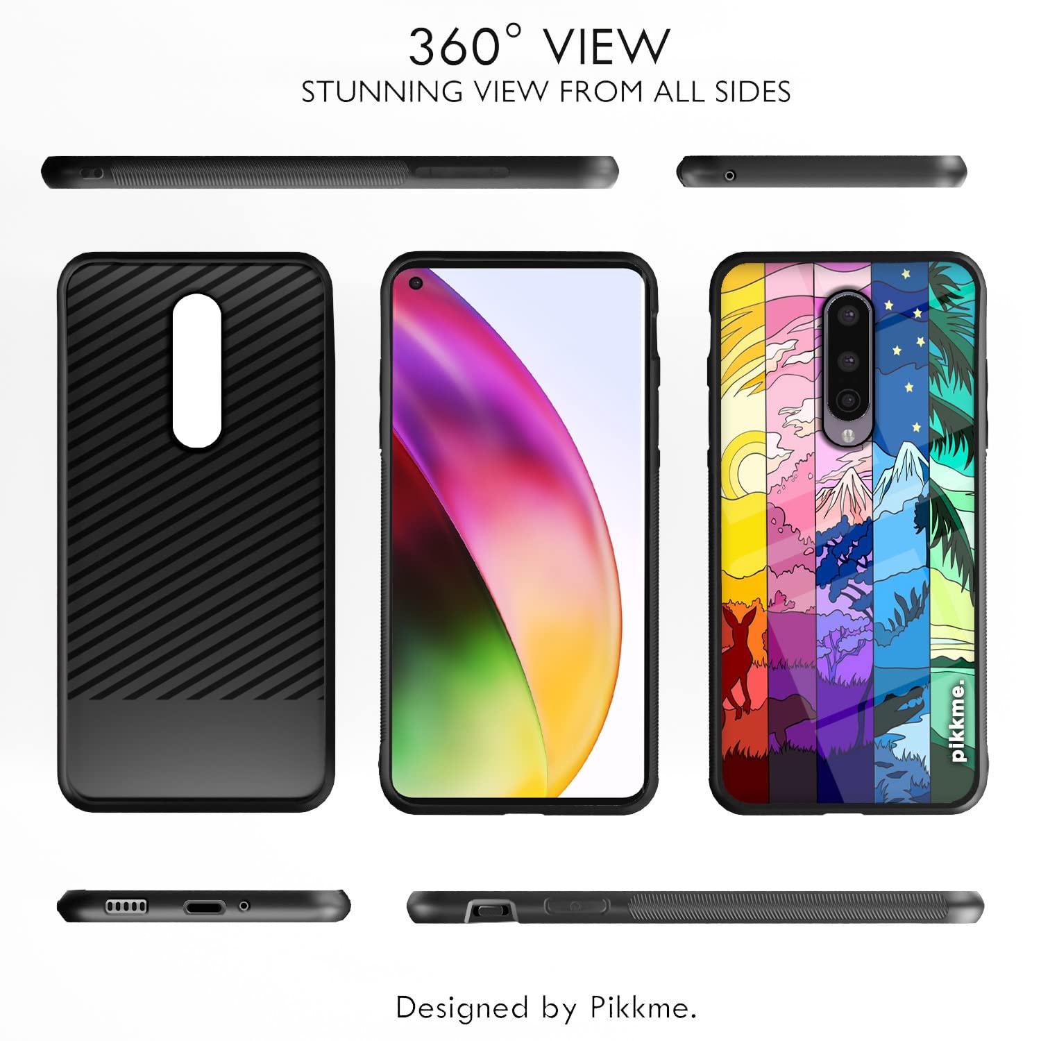 OnePlus 8 Hybrid phone cover by Pikkme – photo 2