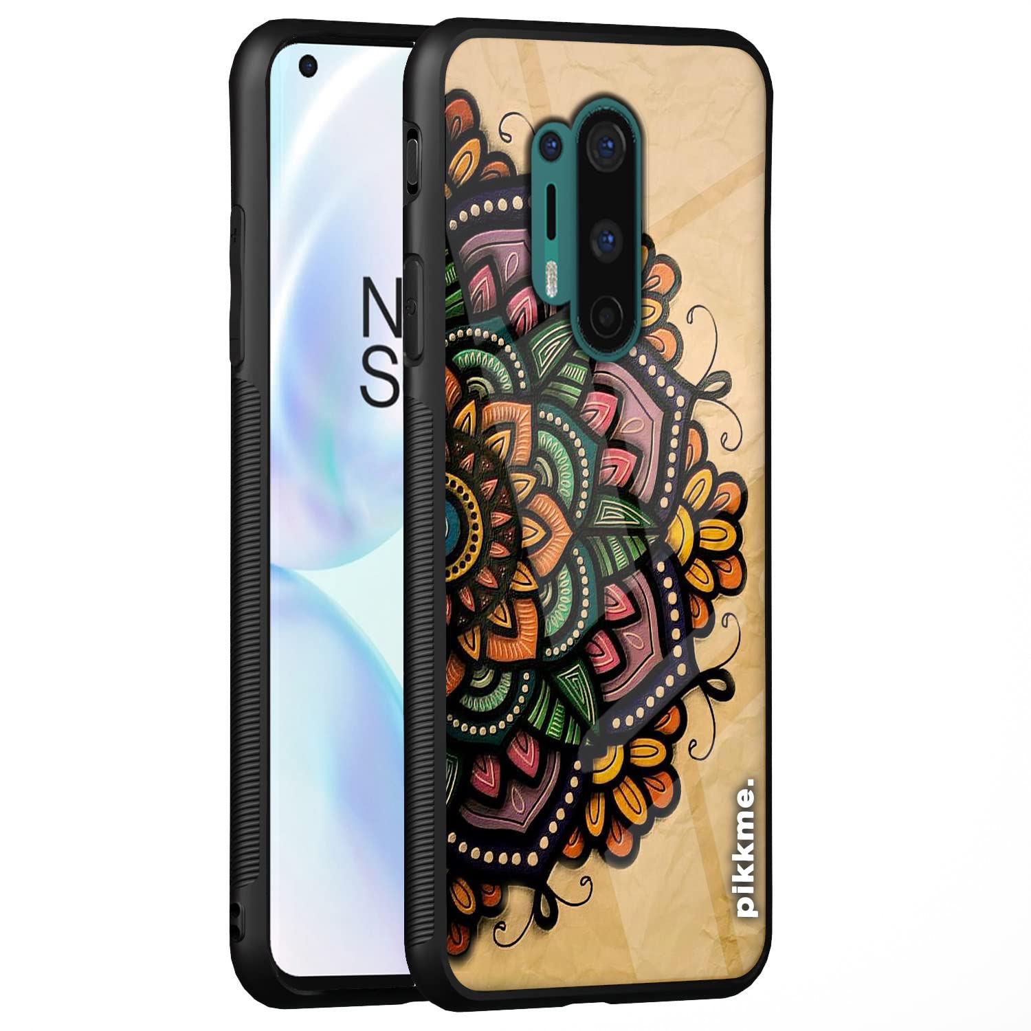 Pikkme OnePlus 8 Pro Hybrid mobile back cover