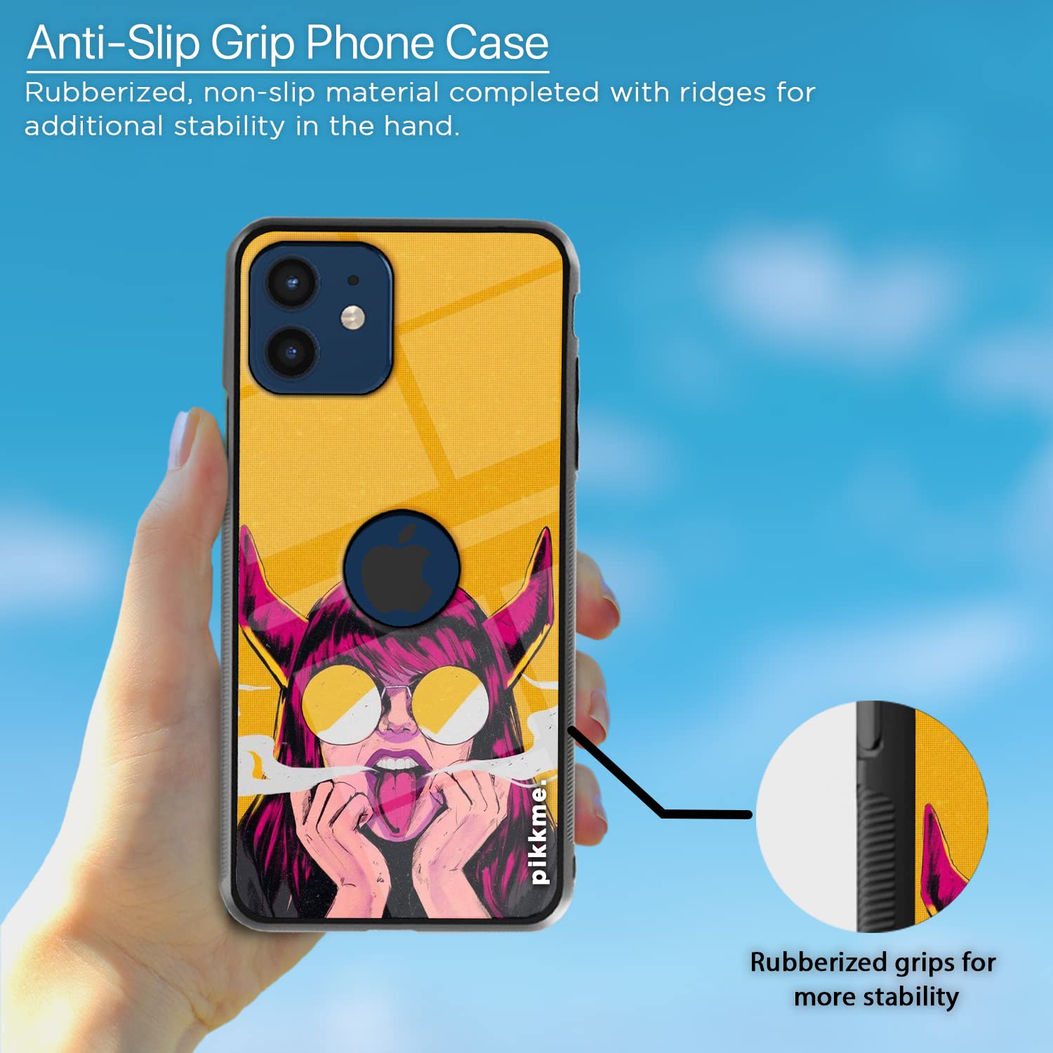 iPhone 12 Hybrid phone cover by Pikkme – photo 5