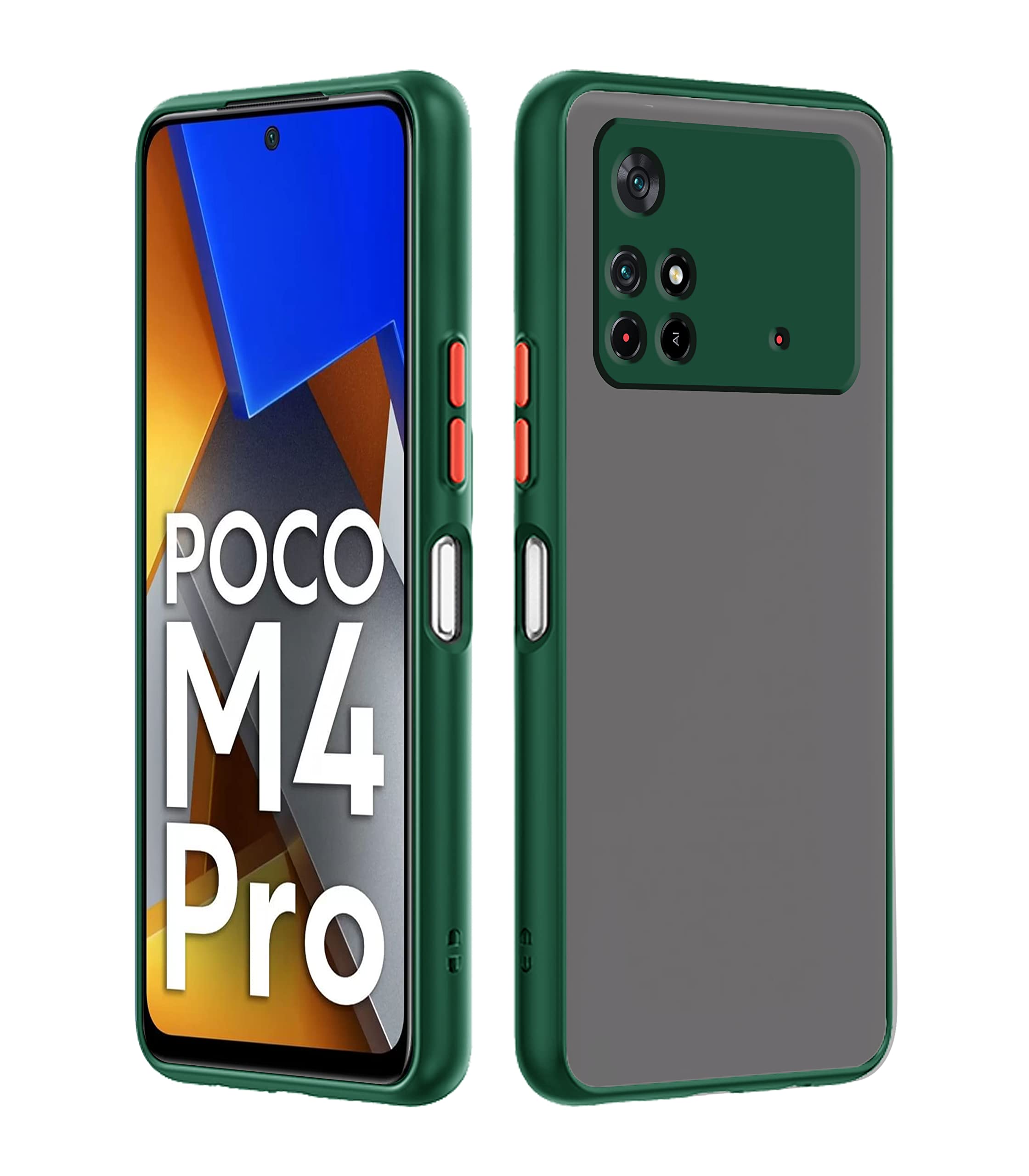 Pikkme Poco M4 Pro 4G green phone cover