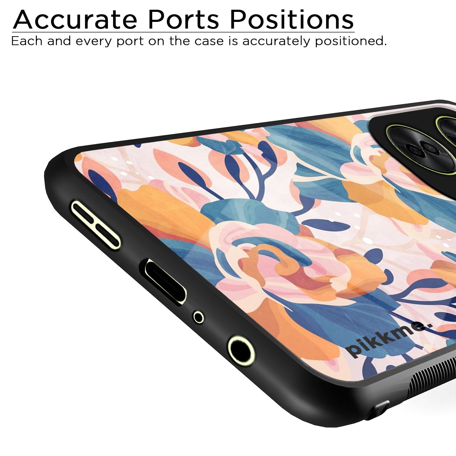 Pikkme Flower mobile back cover for OnePlus Nord CE 3 Lite 5G – photo 6