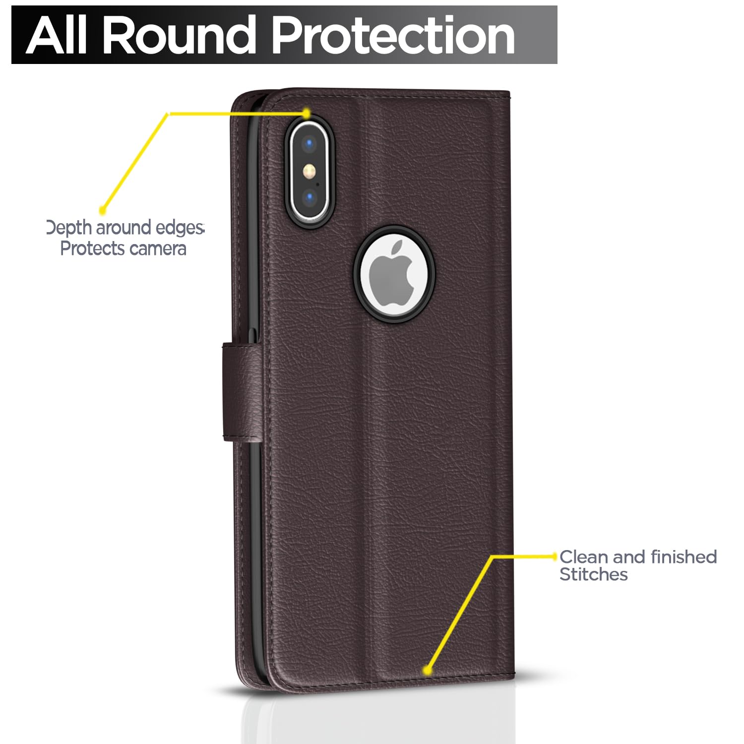 Coffee flip cover for iPhone X/XS – Pikkme – photo 4