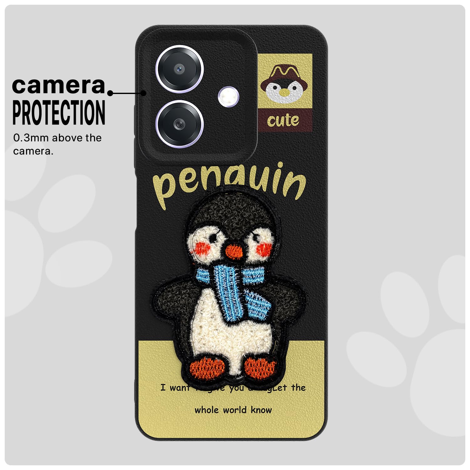 Pikkme Oppo A3x 5G/A3x 4G/A3 5G black mobile cover – photo 6