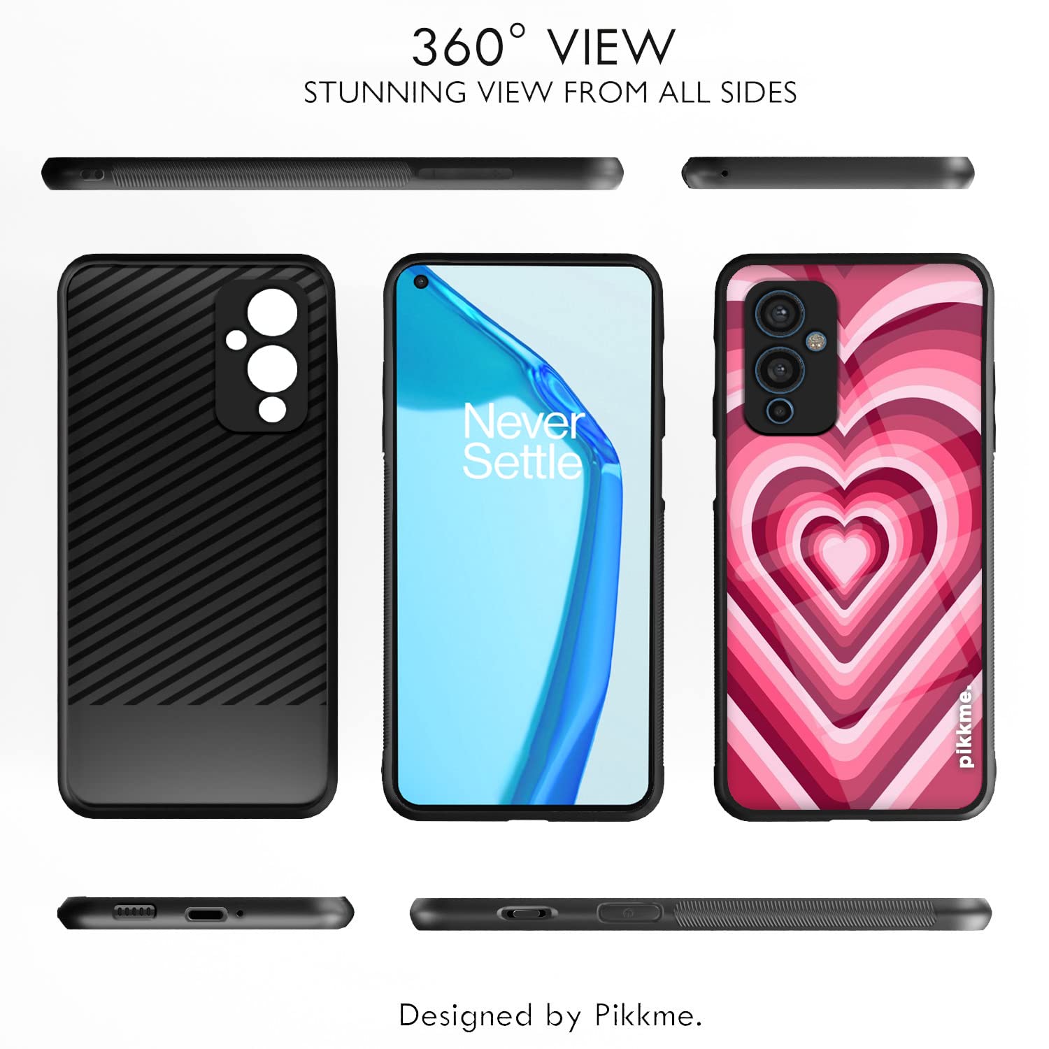 Pikkme Hybrid mobile back cover for OnePlus 9 – photo 2