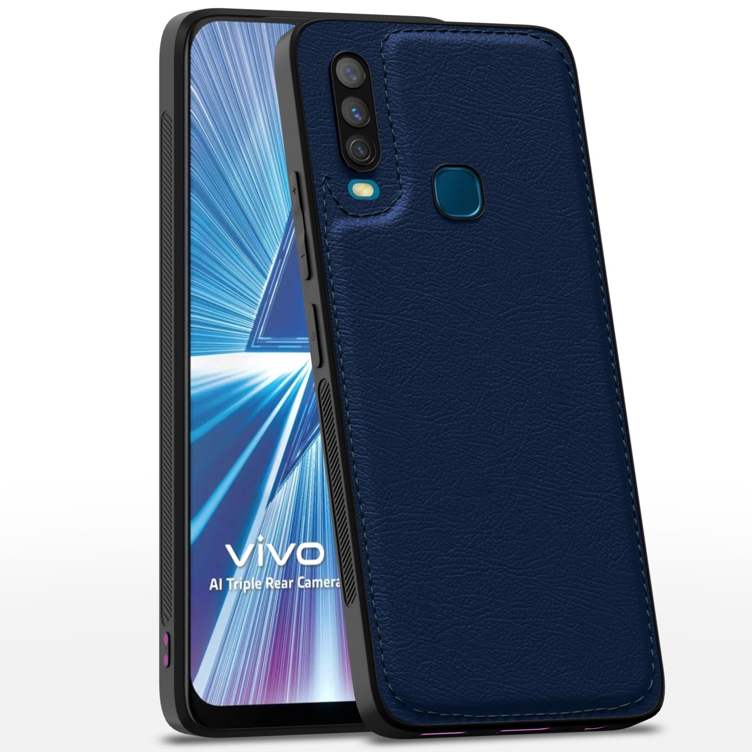 Blue back cover for Vivo Y12/Y15/Y17/U10 – Pikkme