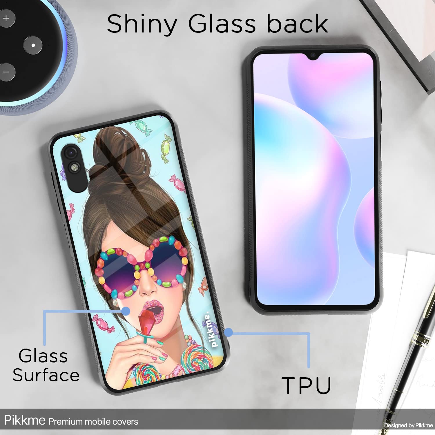 Redmi 9A/9i/9A Sport Hybrid back cover by Pikkme – photo 3