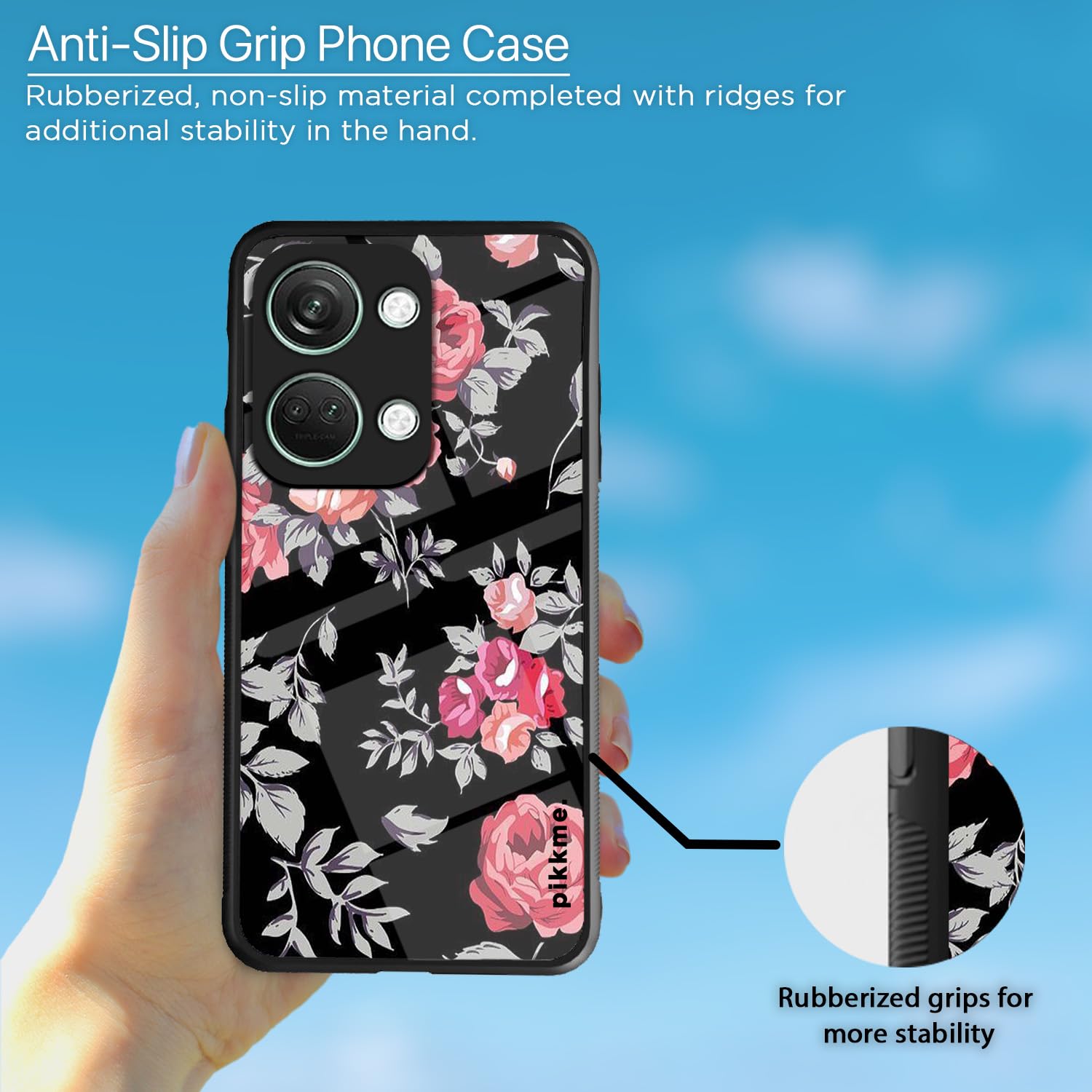 Pikkme Flower mobile cover for OnePlus Nord 3 5G – photo 5