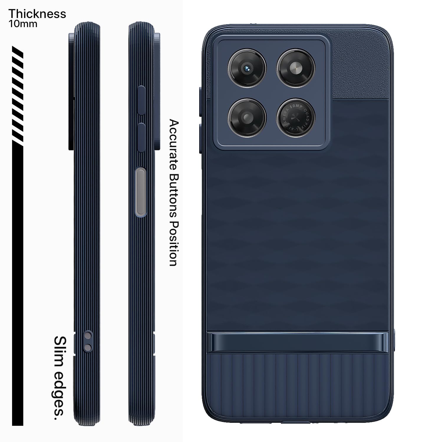 Blue back cover for Moto G37 5G – Pikkme – photo 3
