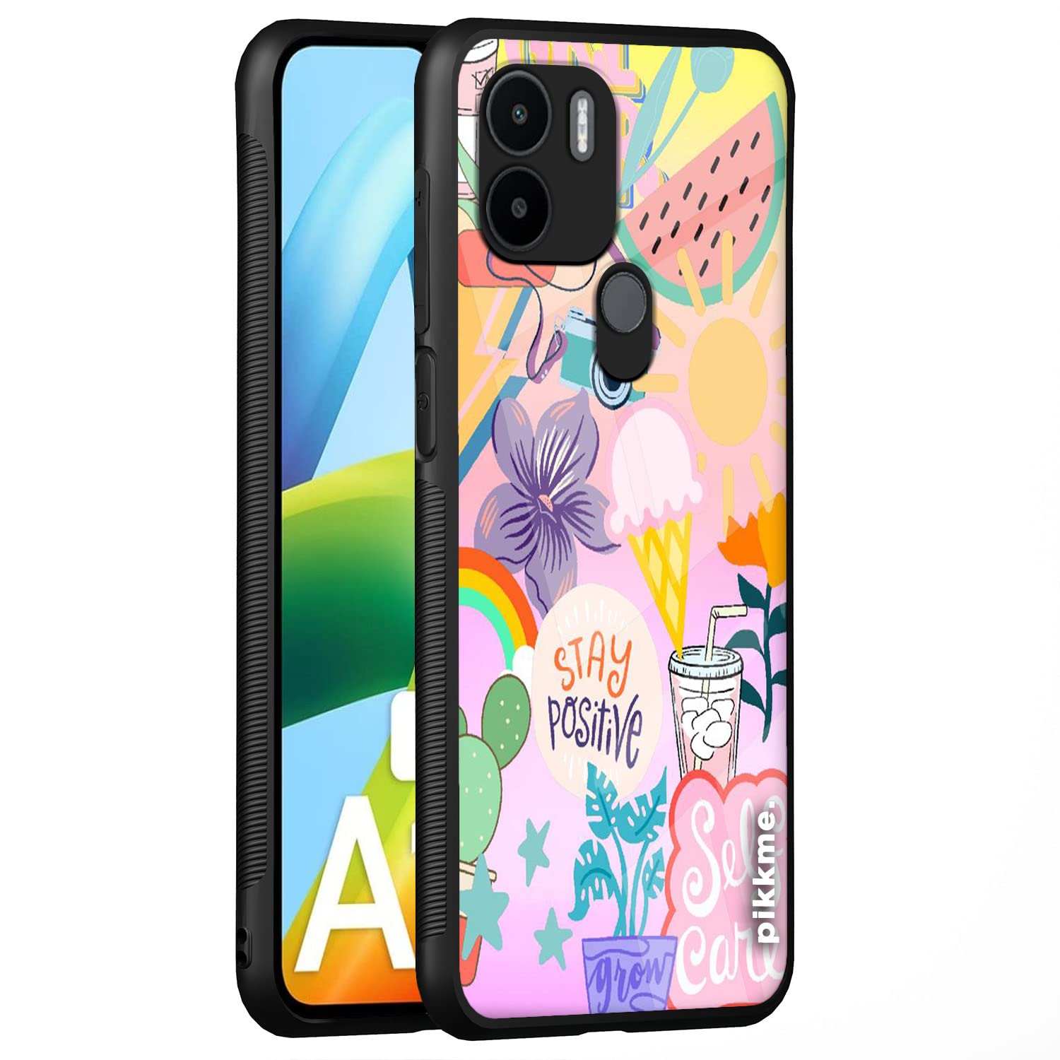 Pikkme mobile back cover for Redmi A1 Plus/A2 Plus/Poco C50