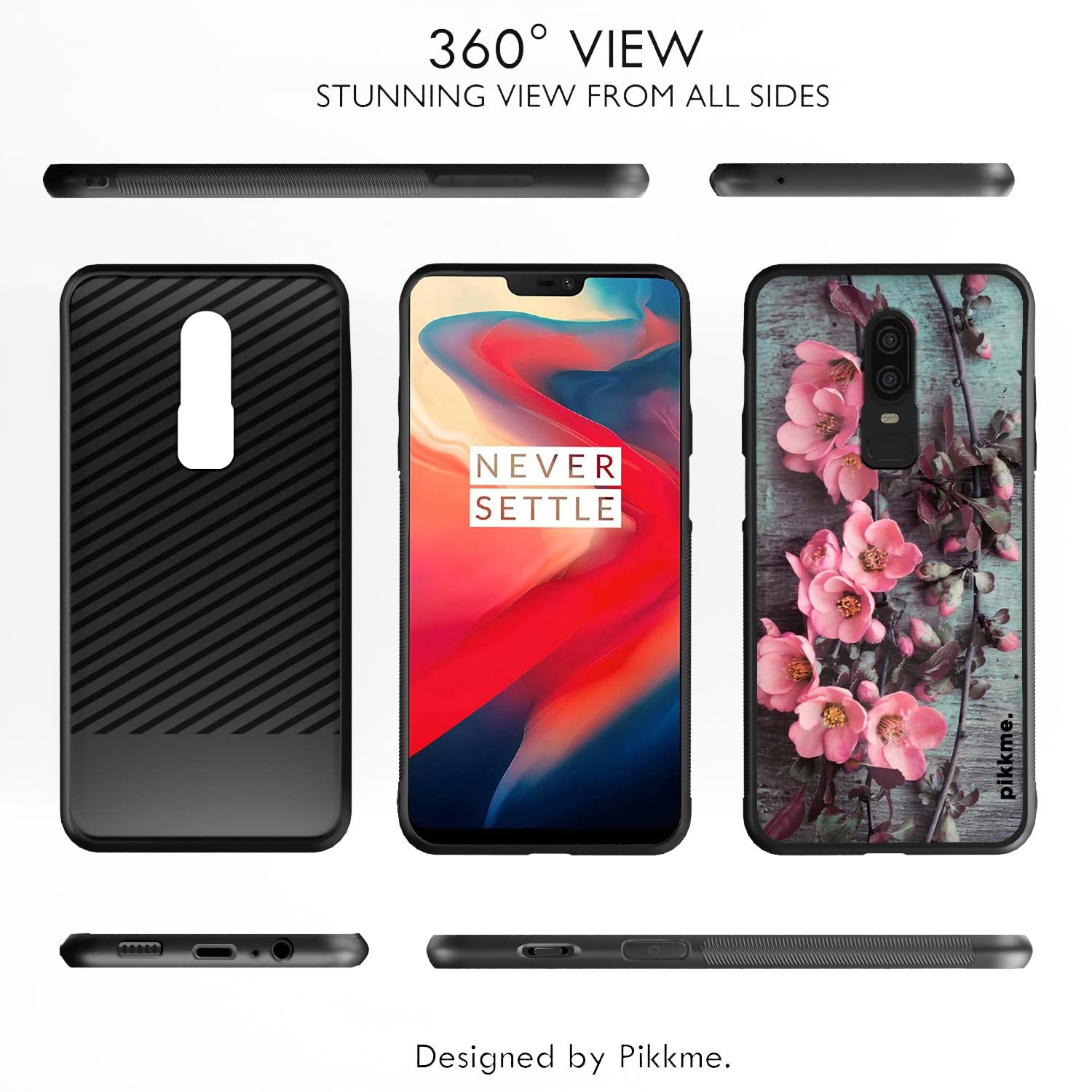Flower Phone cover for OnePlus 6 – Pikkme – photo 2