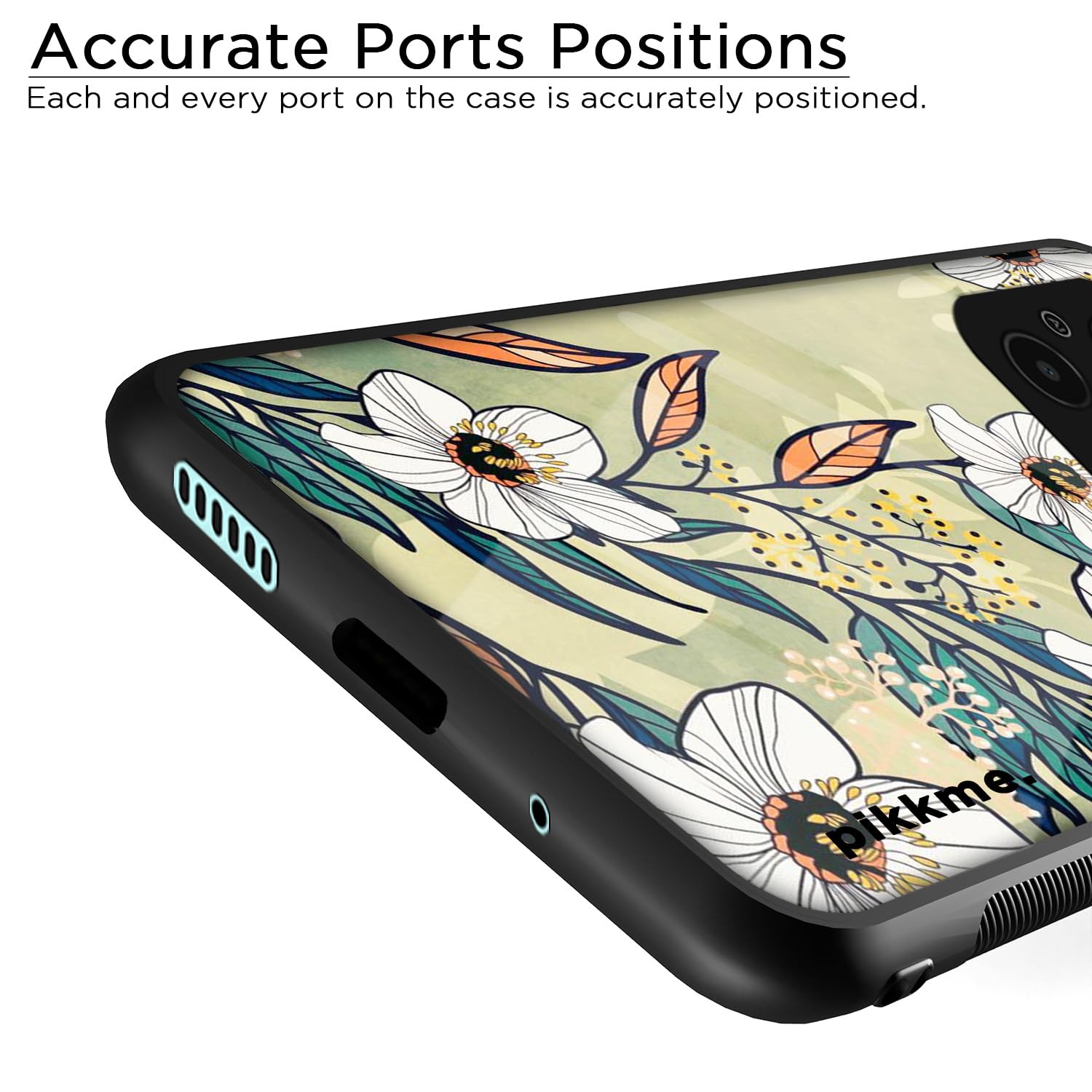 Flower Mobile cover for Redmi 12C/Poco C55 – Pikkme – photo 6