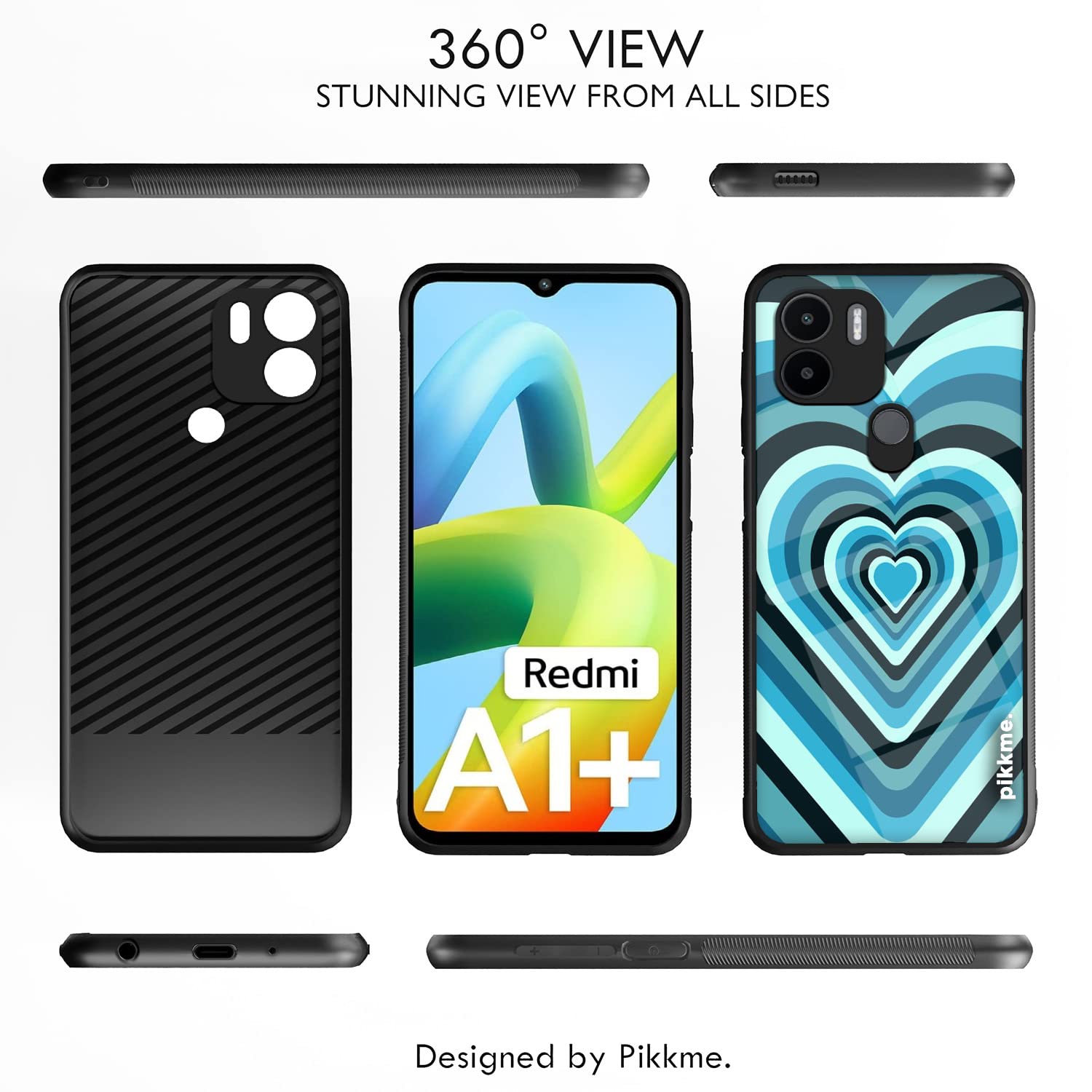 Pikkme Hybrid back cover for Redmi A1 Plus/A2 Plus/Poco C50 – photo 2