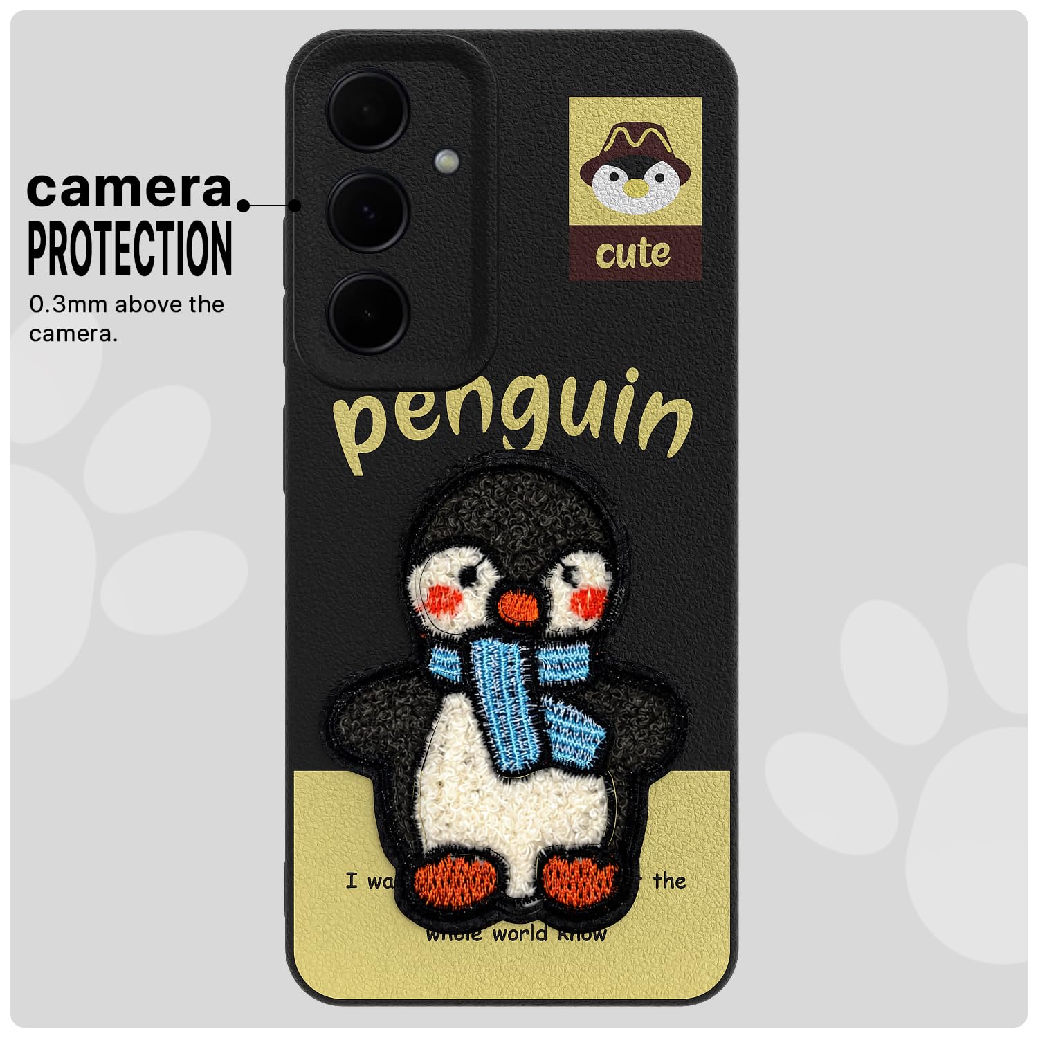 Samsung A35 5G mobile back cover in black by Pikkme – photo 6