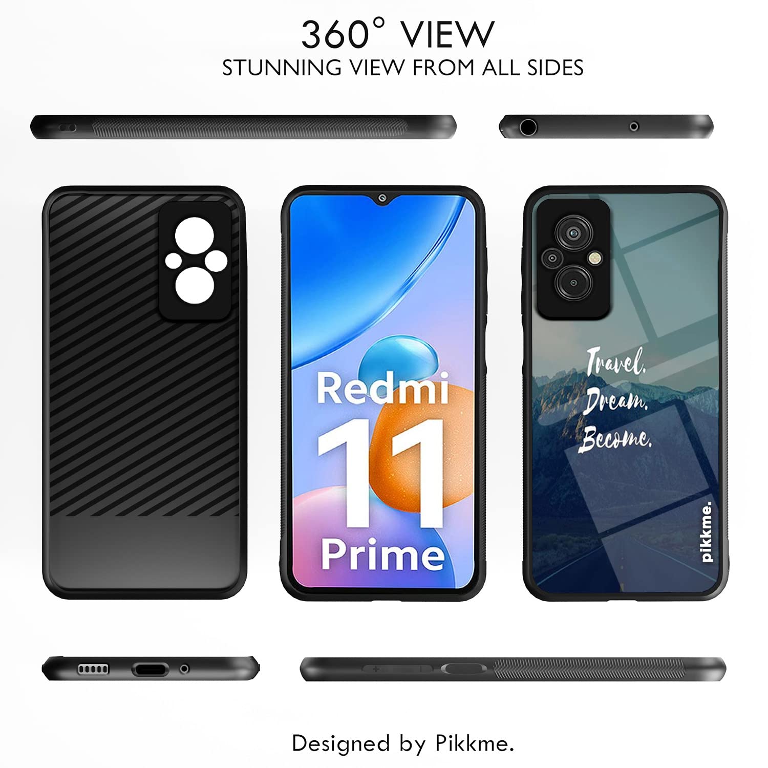 Pikkme Hybrid mobile cover for Redmi 11 Prime 4G – photo 2