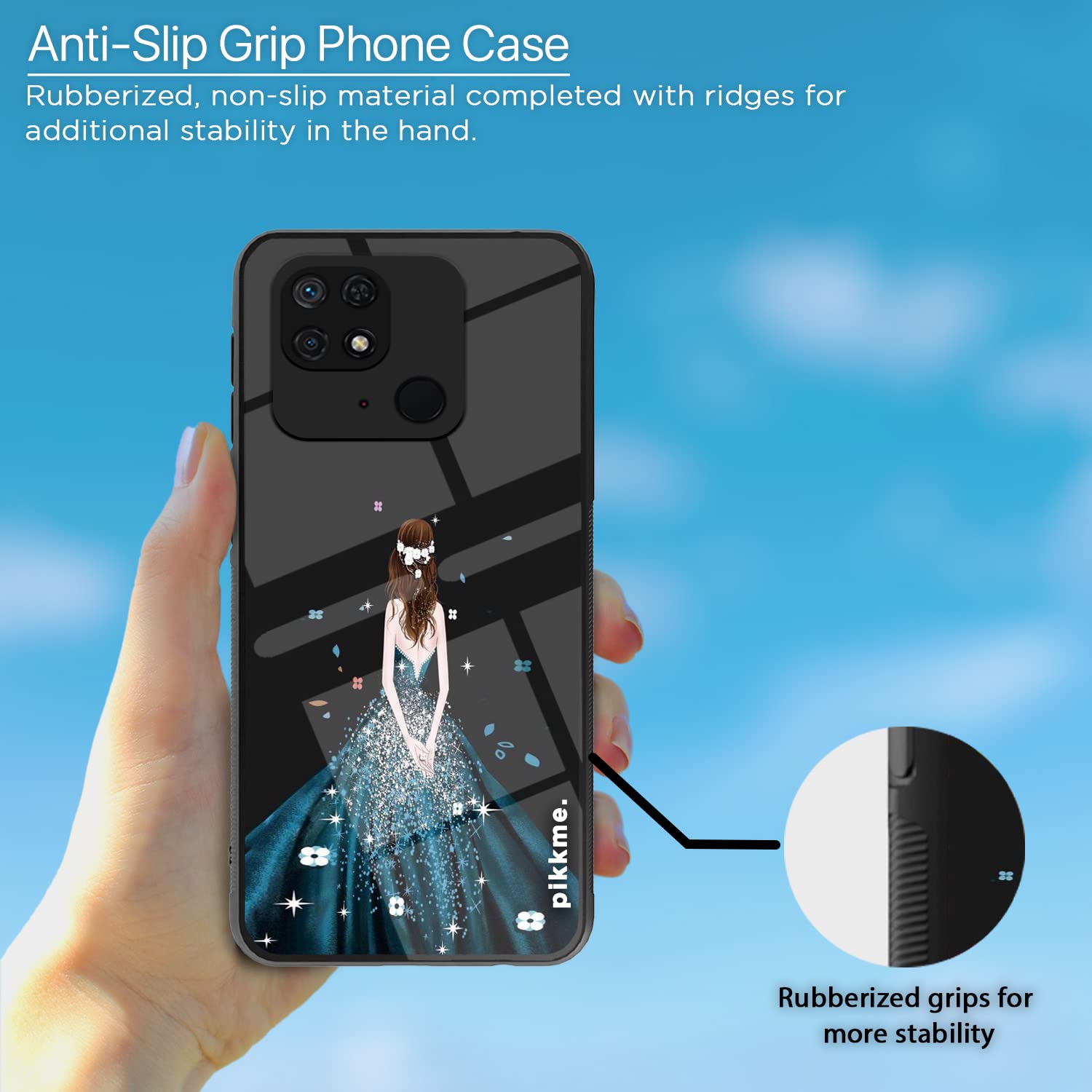 Redmi 10/10 Power Hybrid mobile back cover by Pikkme – photo 5