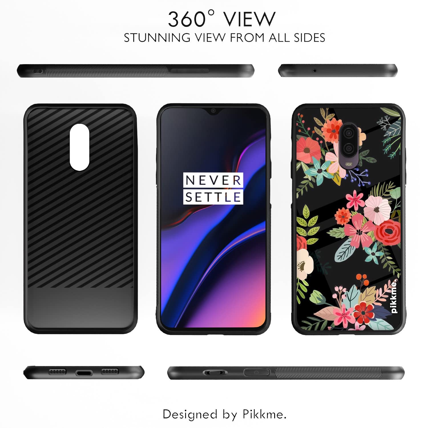 Flower Mobile back cover for OnePlus 7 – Pikkme – photo 2