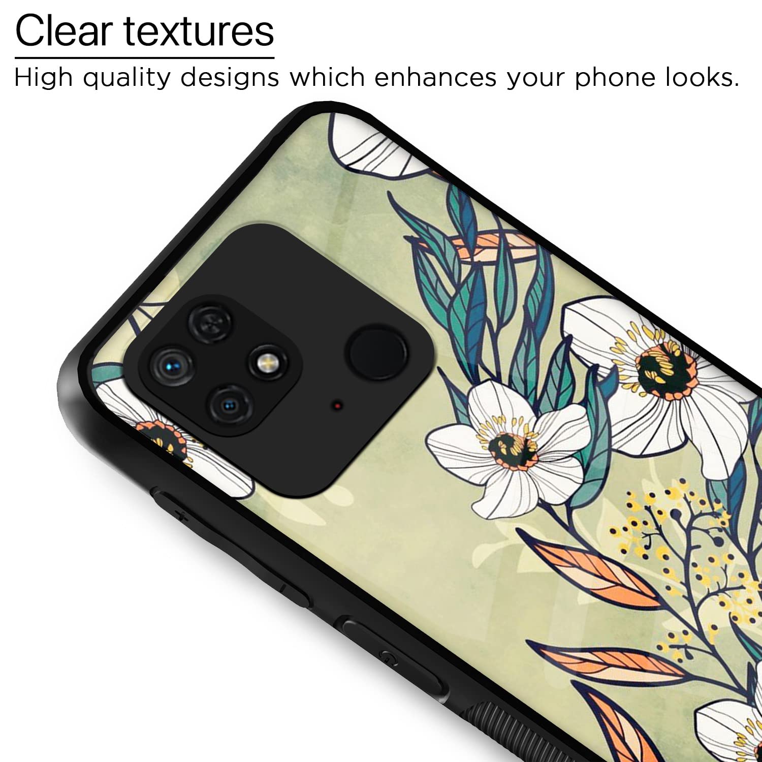 Pikkme Redmi 10/10 Power Flower mobile cover – photo 4