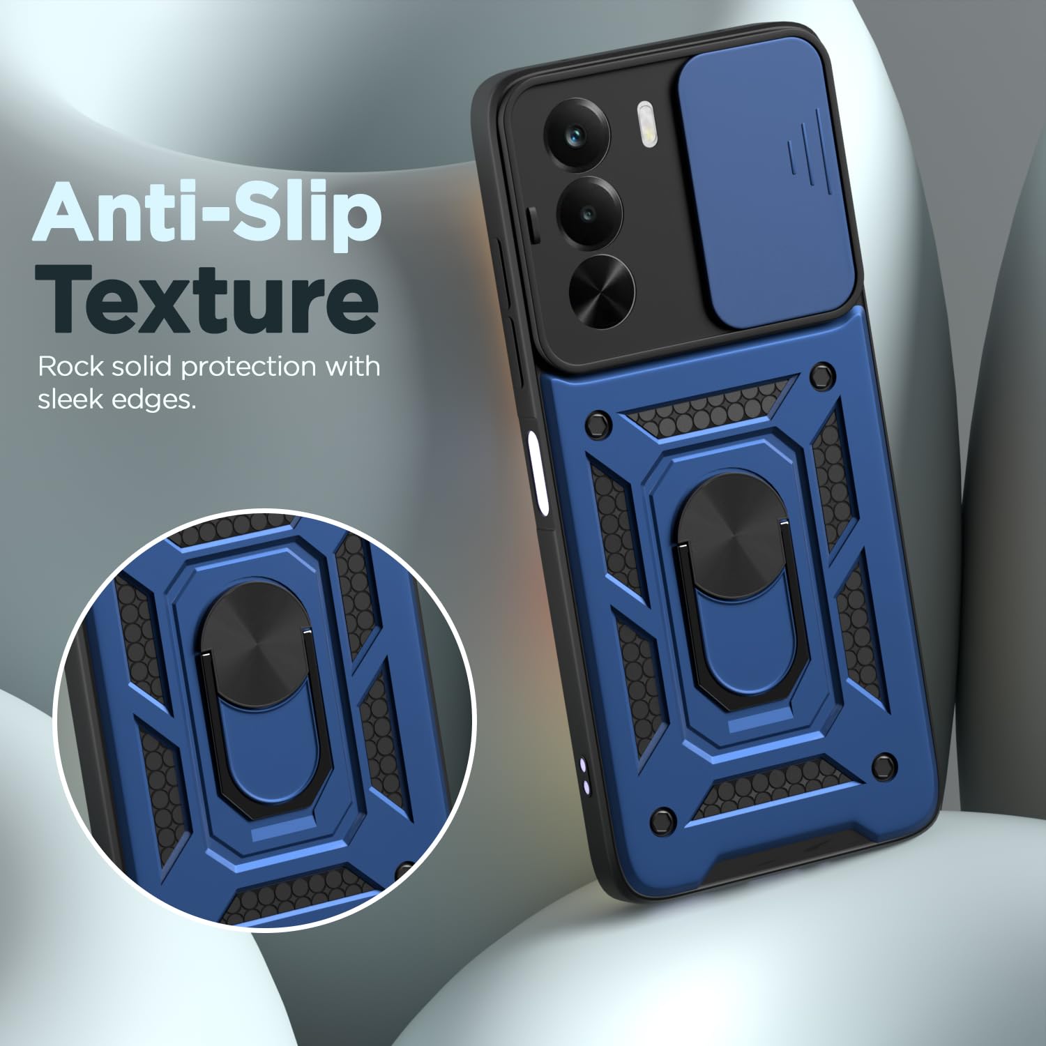 Pikkme Realme P4x 5G/360 blue mobile back cover – photo 7