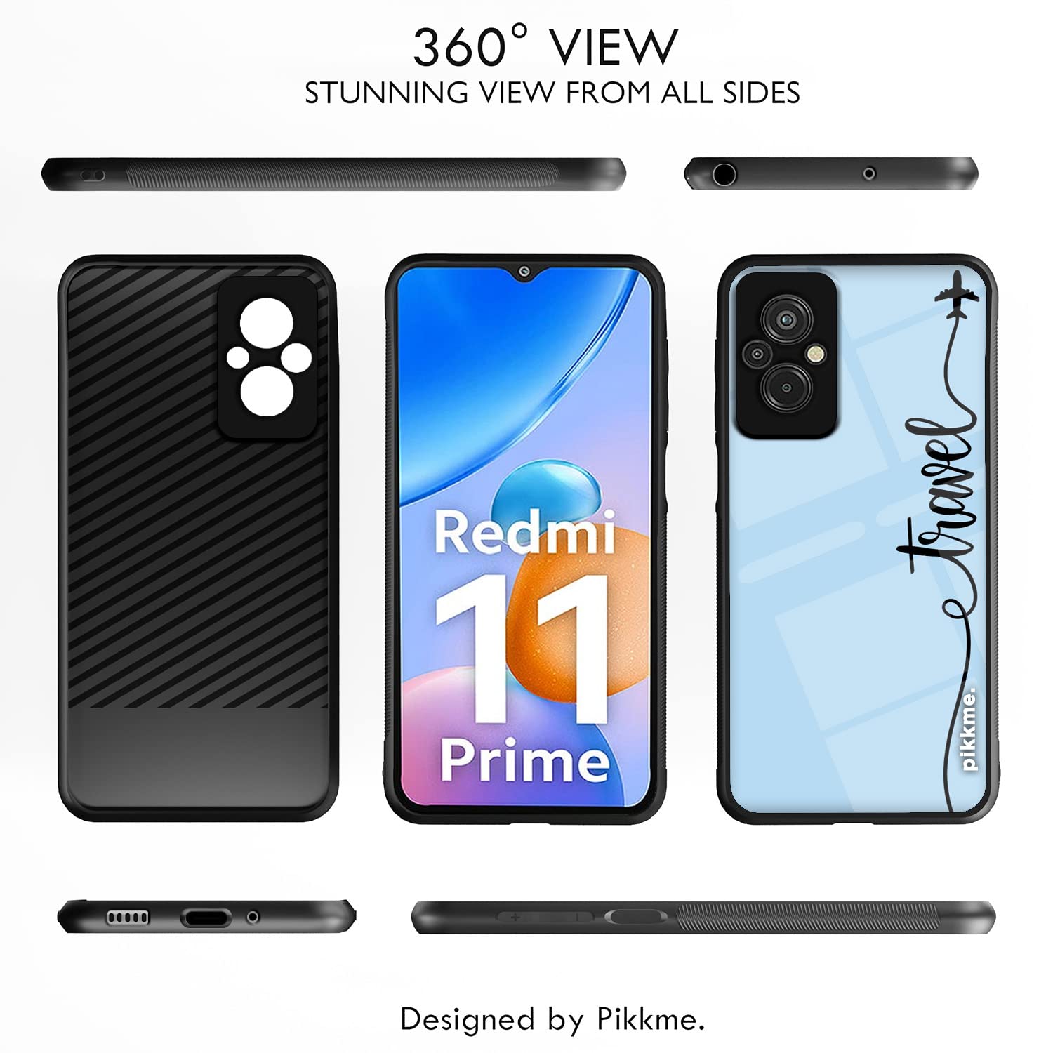 Hybrid Phone cover for Redmi 11 Prime 4G – Pikkme – photo 2