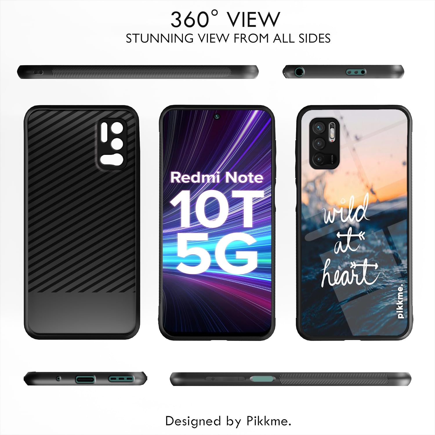 Redmi Note 10T/Poco M3 Pro 5G Hybrid mobile cover by Pikkme – photo 2
