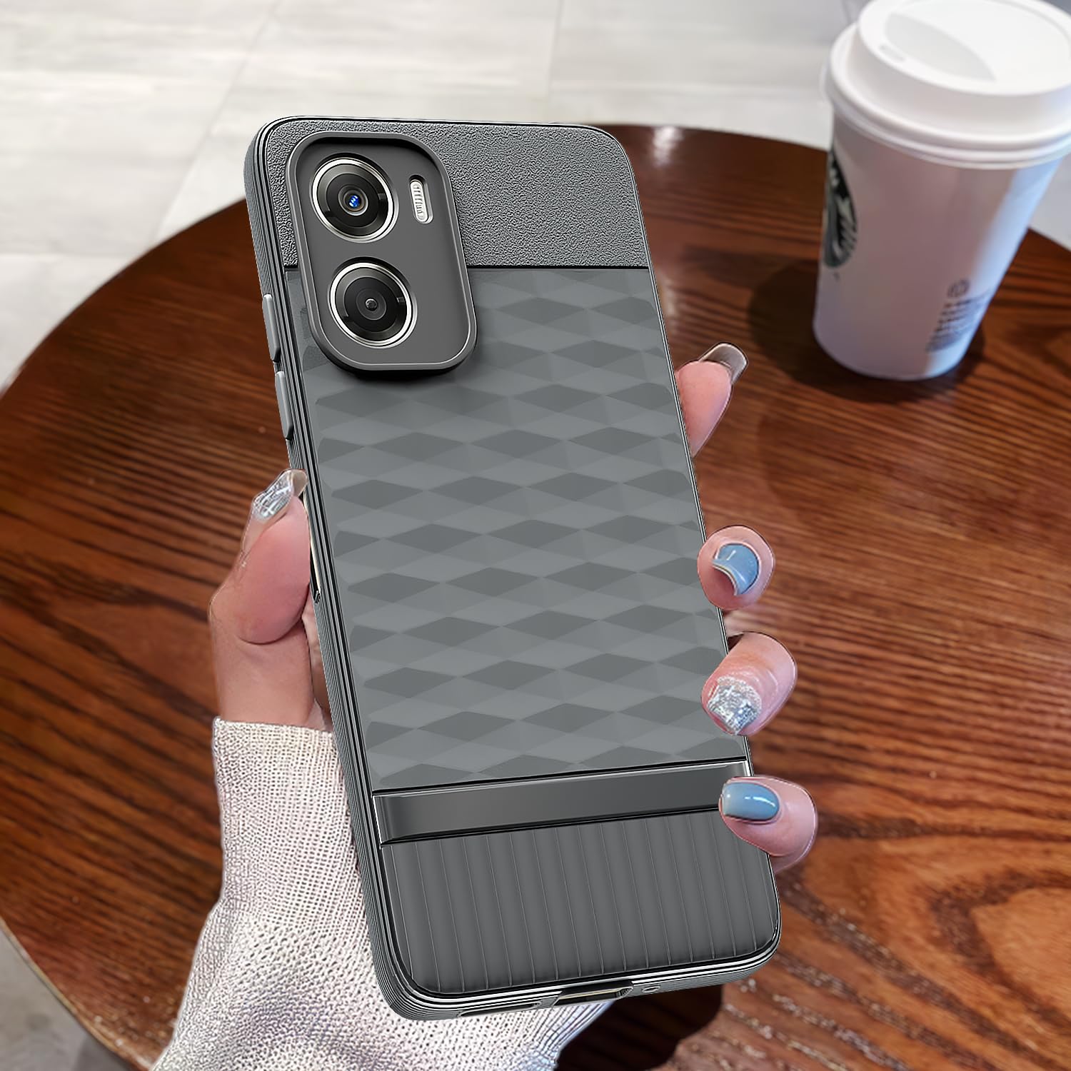 Pikkme grey Silicone back cover for Moto G06 Power – photo 7